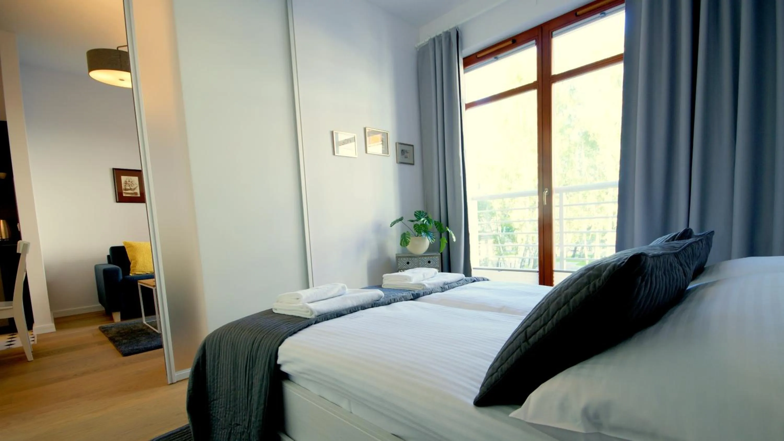 Bed in IRS ROYAL APARTMENTS Apartamenty IRS Neptun Park