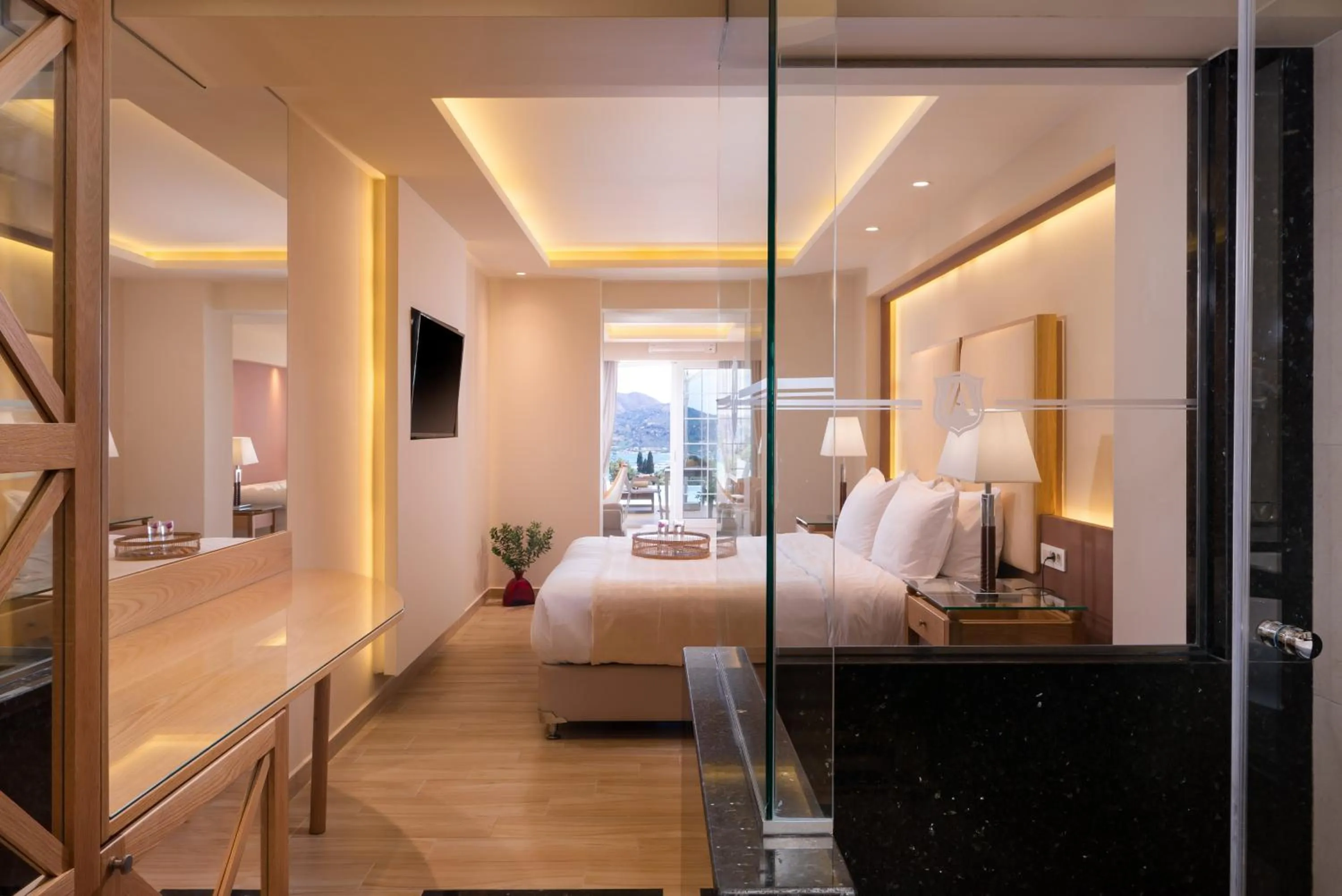 Bed in Avalon Palace Hotel