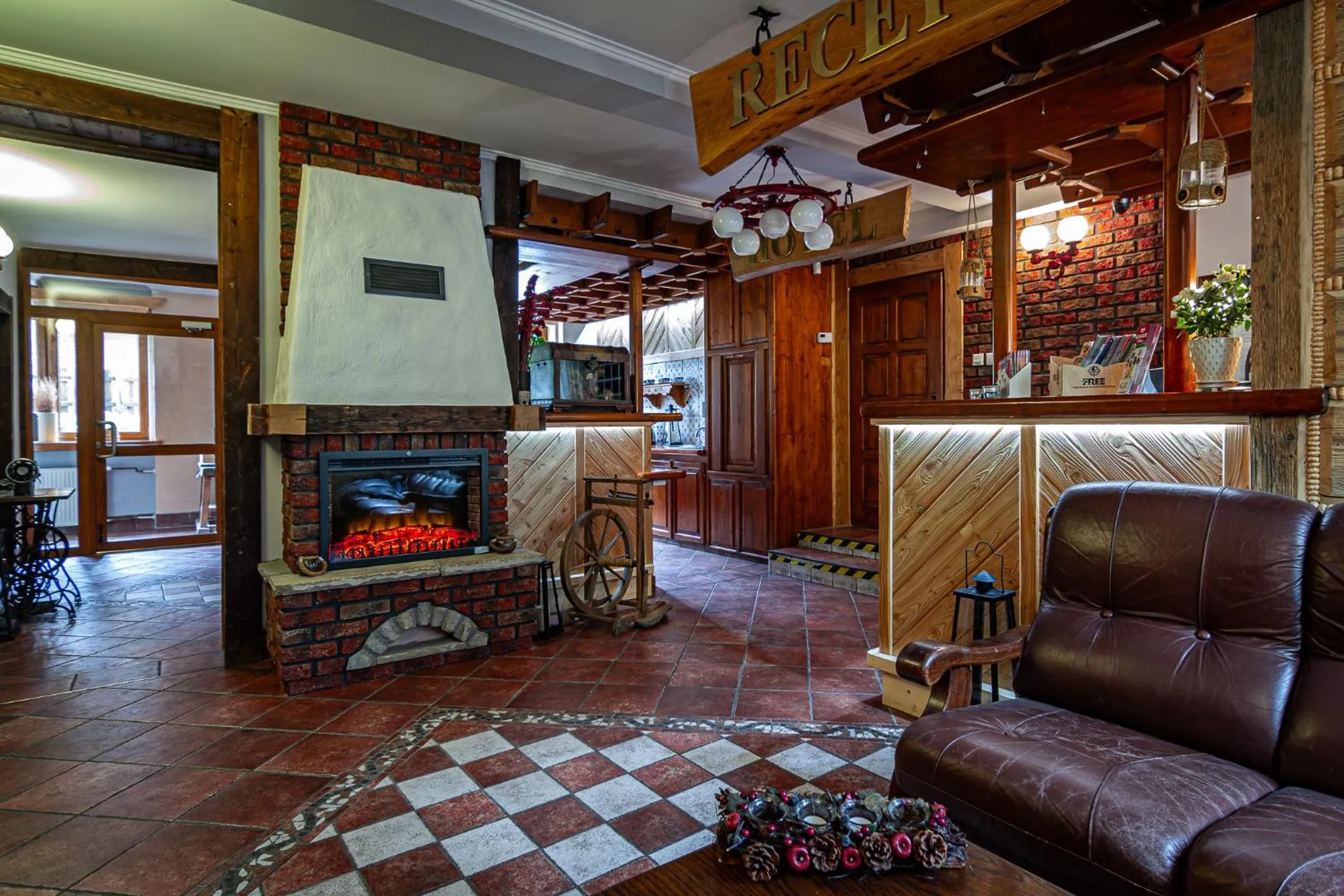 Lobby or reception in Aparthotel Pod Nosalem