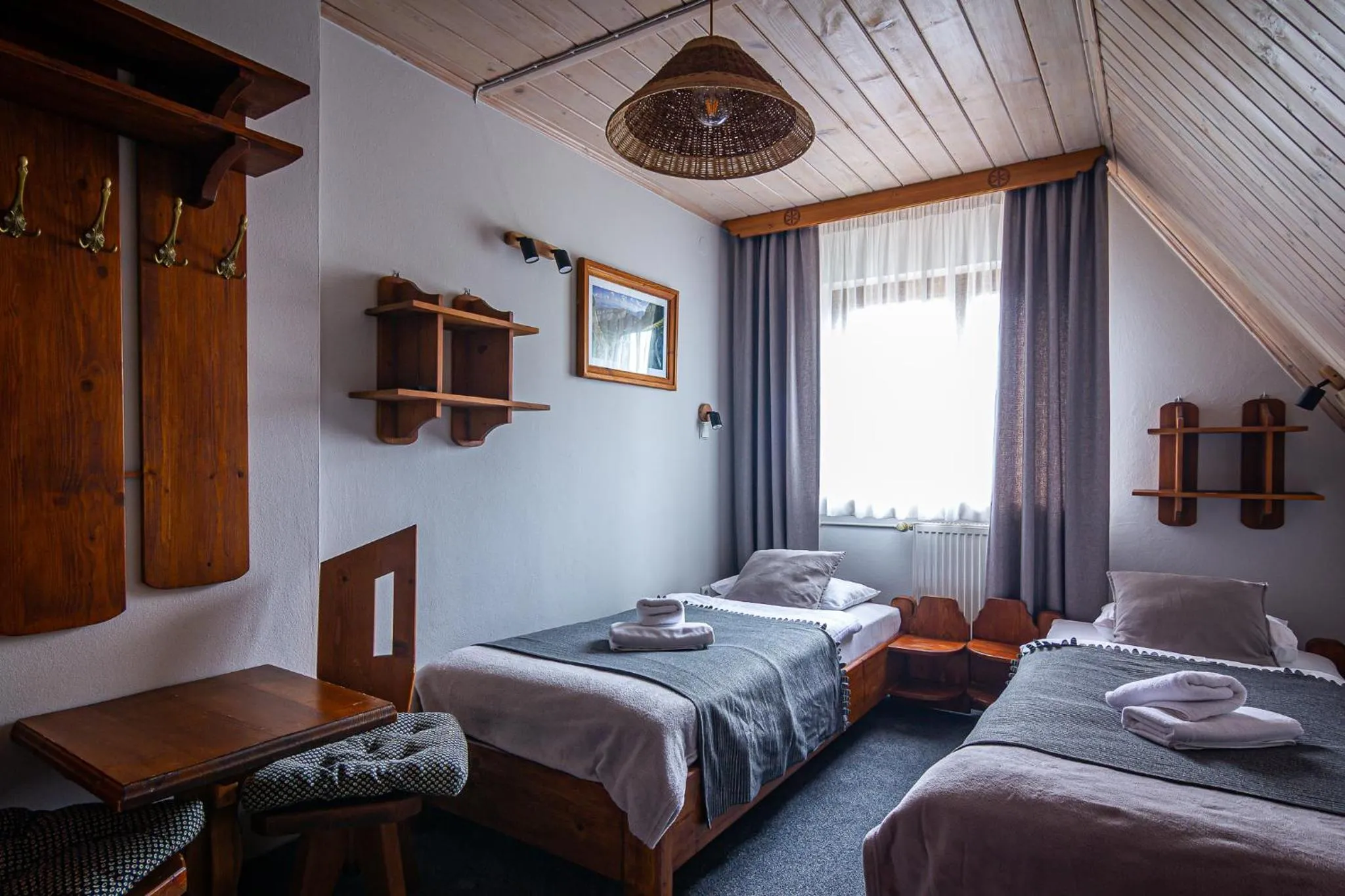 towels, Bed in Aparthotel Pod Nosalem