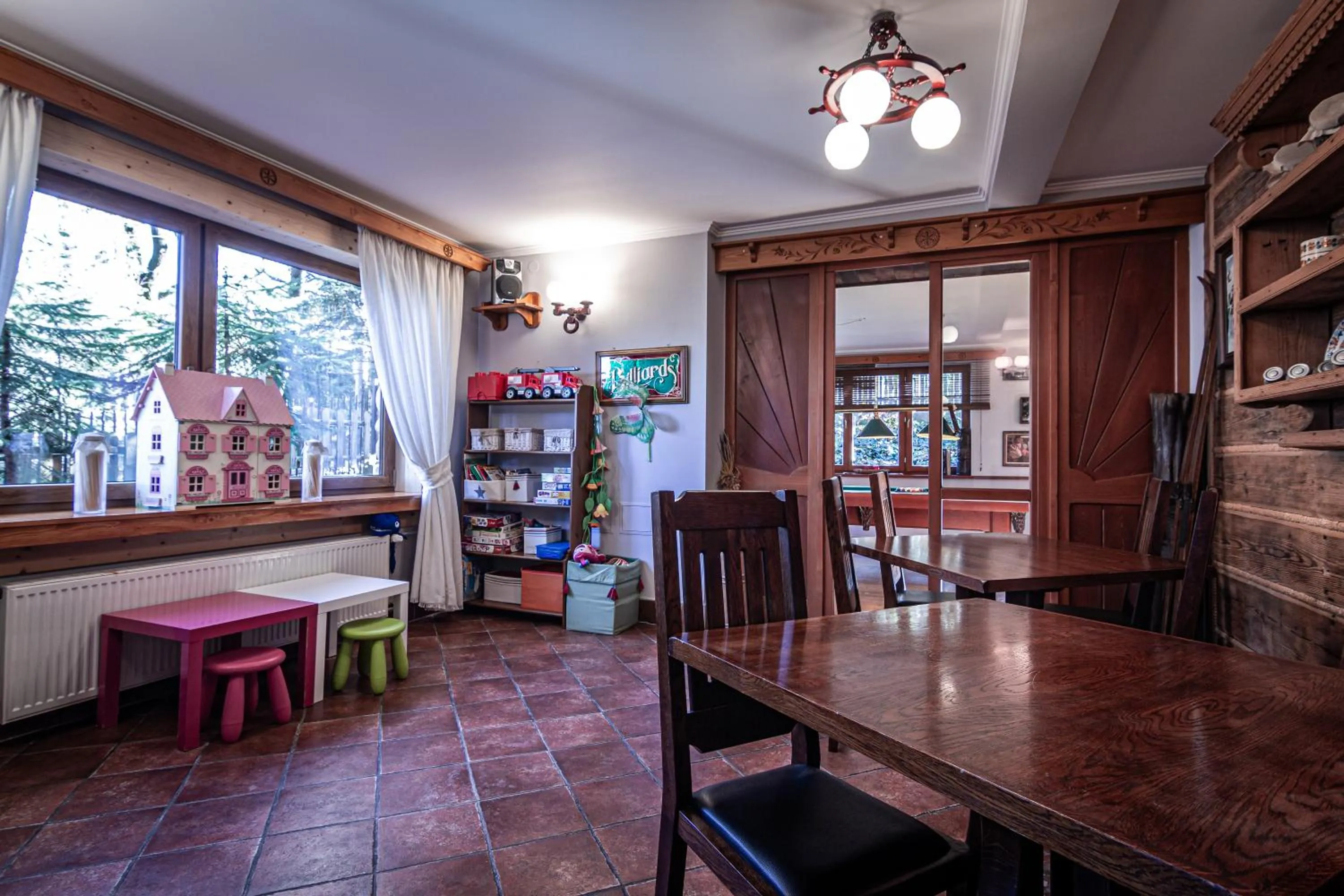 Seating area in Aparthotel Pod Nosalem