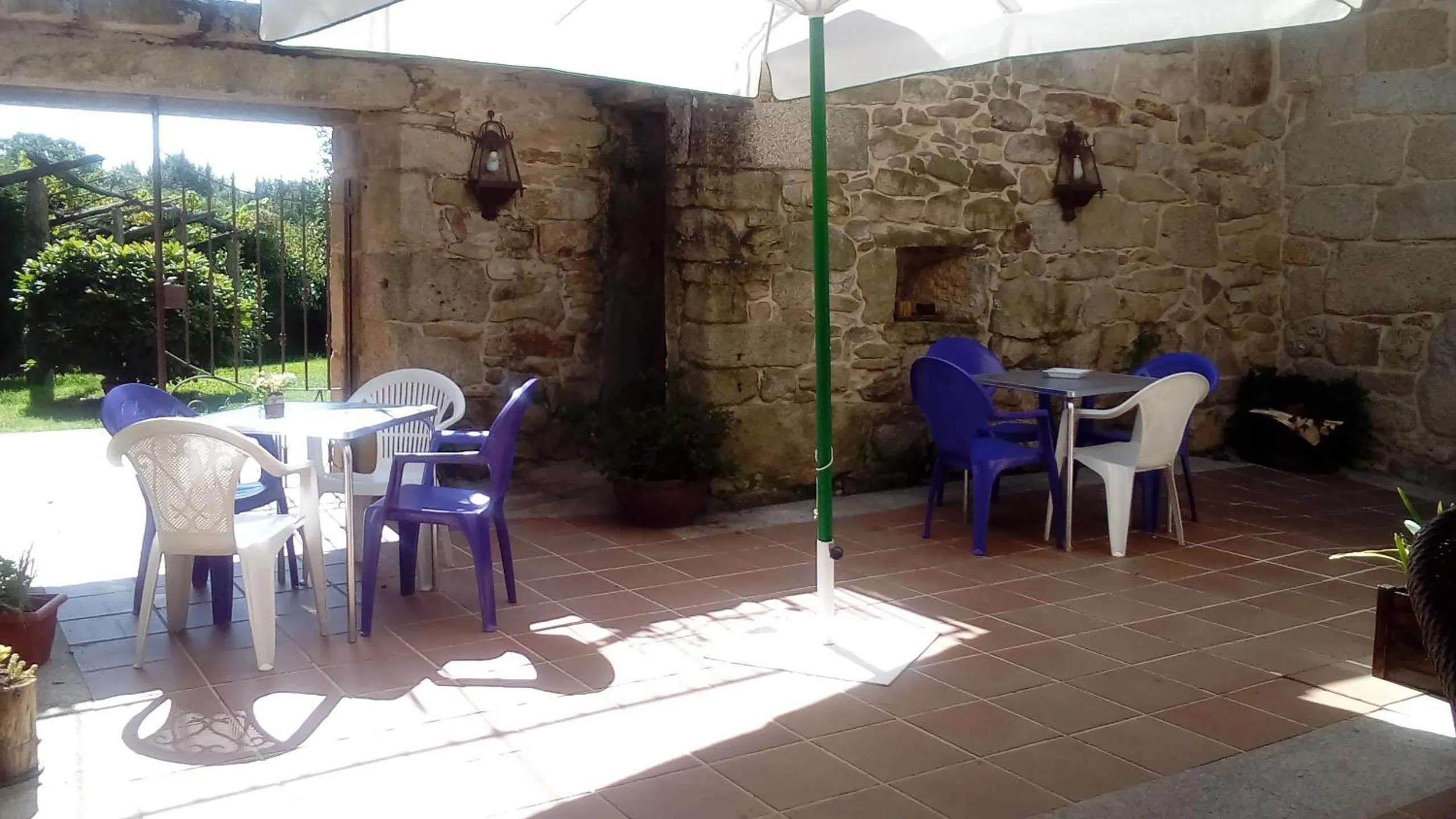 Patio in Casa Rural Anxeliña