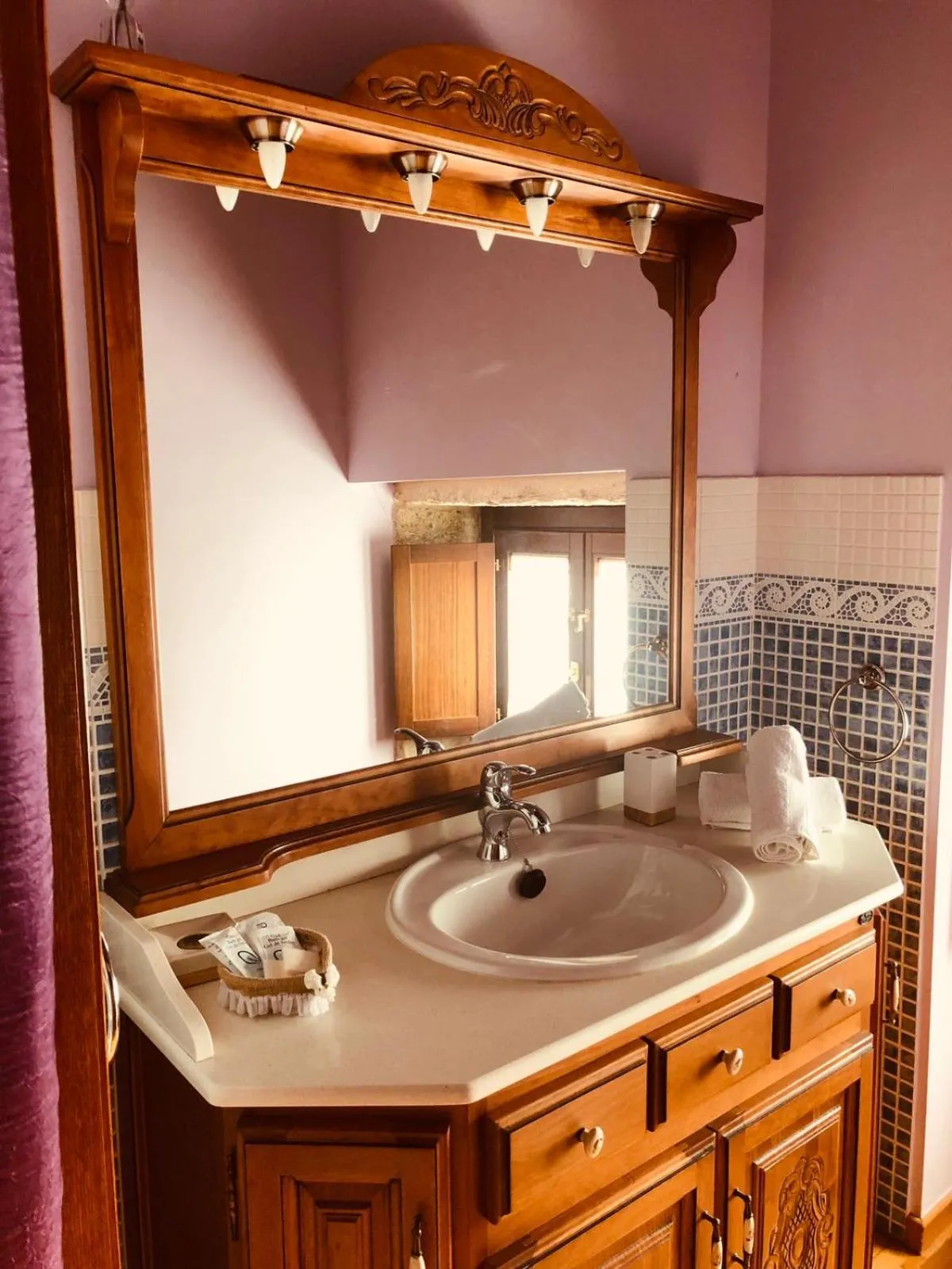 Bathroom in Casa Rural Anxeliña