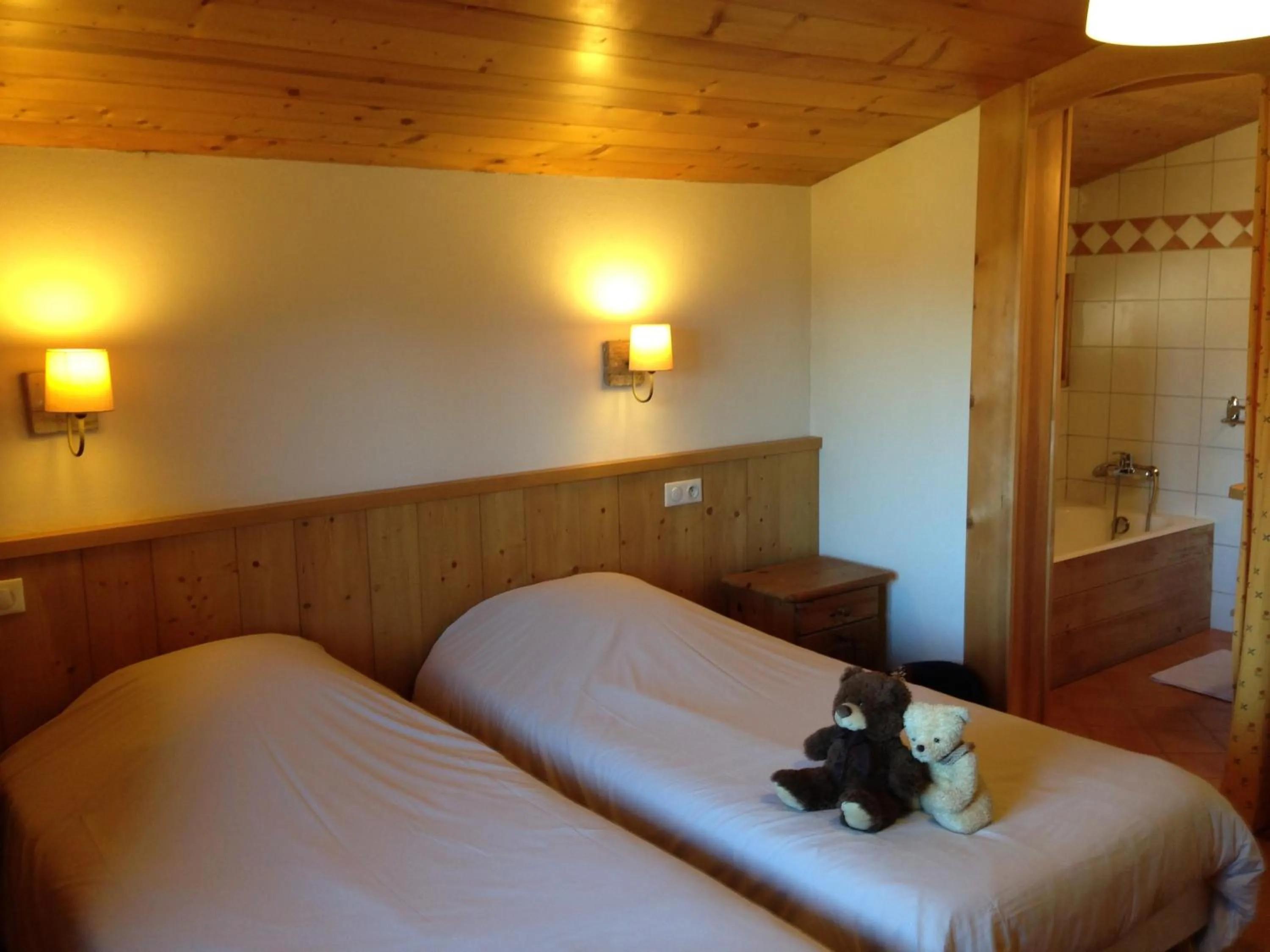 Bedroom, Bed in Résidence Chalet des Granges