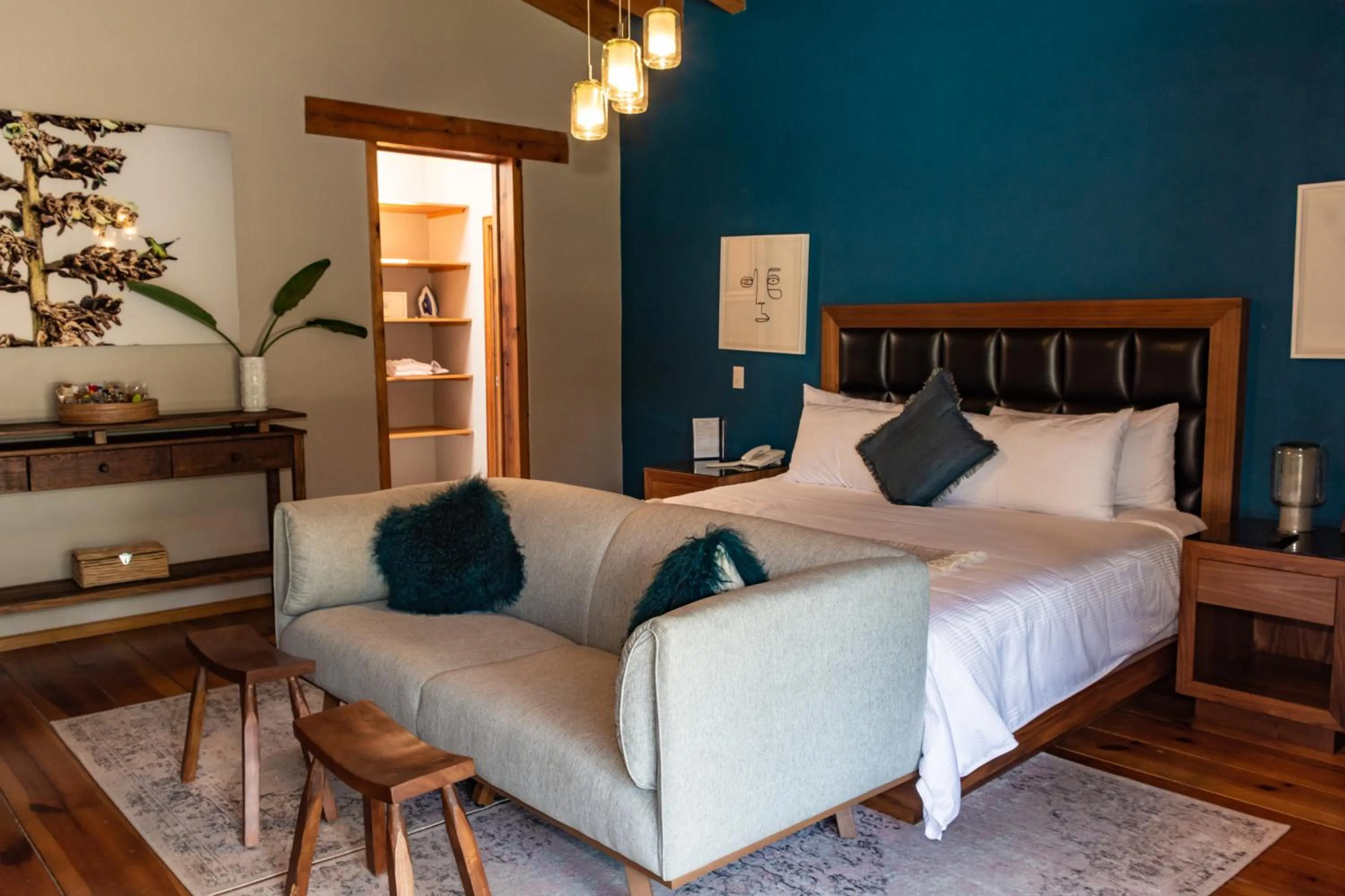 Bedroom, Bed in Hotel Boutique Unico Avandaro