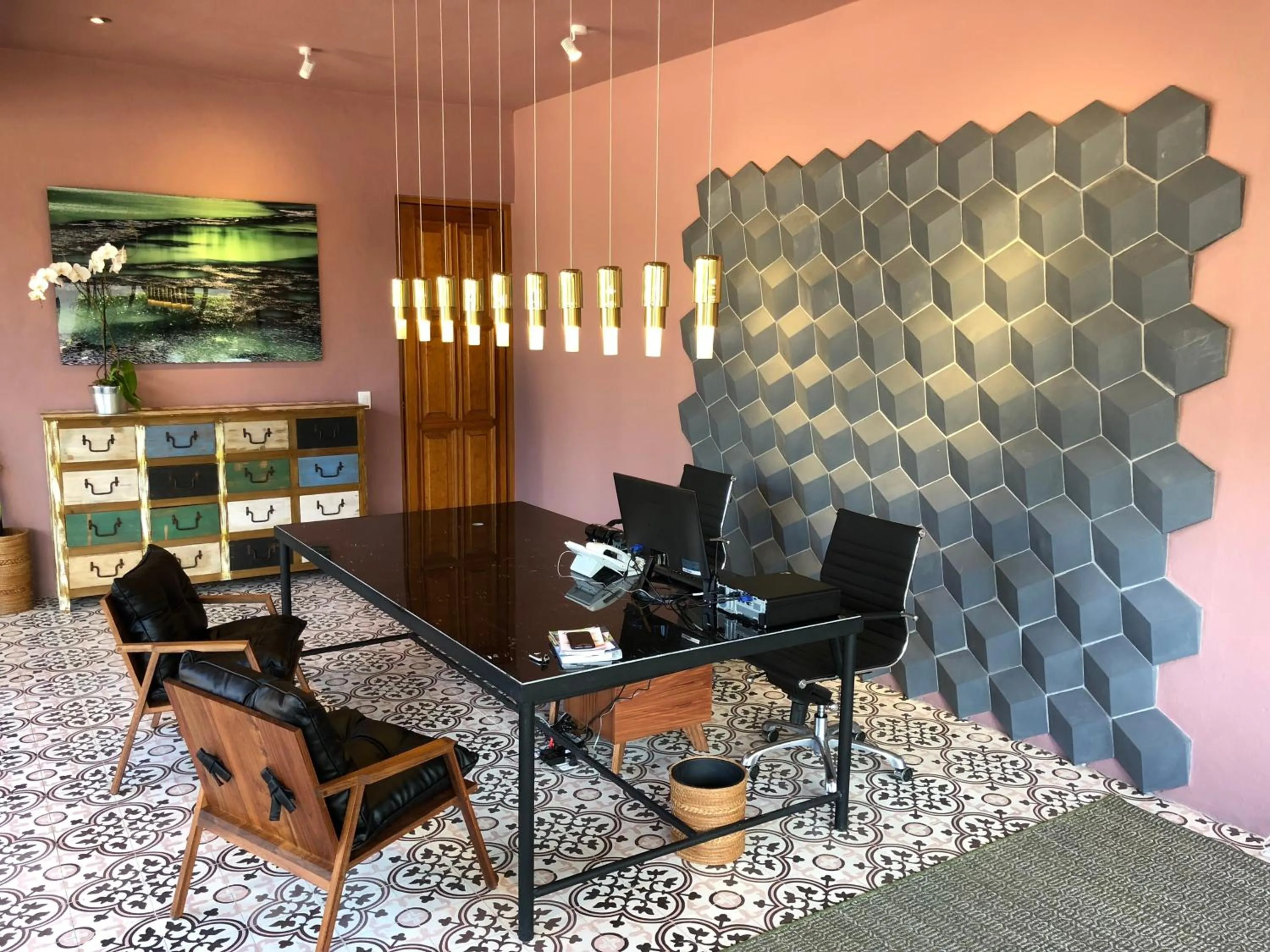 Seating area in Hotel Boutique Unico Avandaro