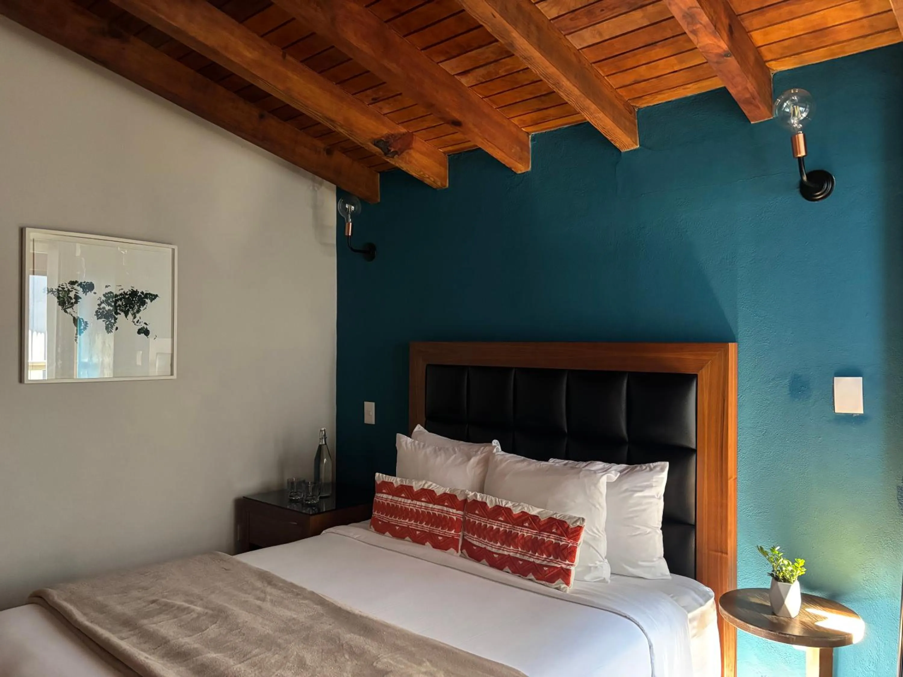 Bedroom, Bed in Hotel Boutique Unico Avandaro