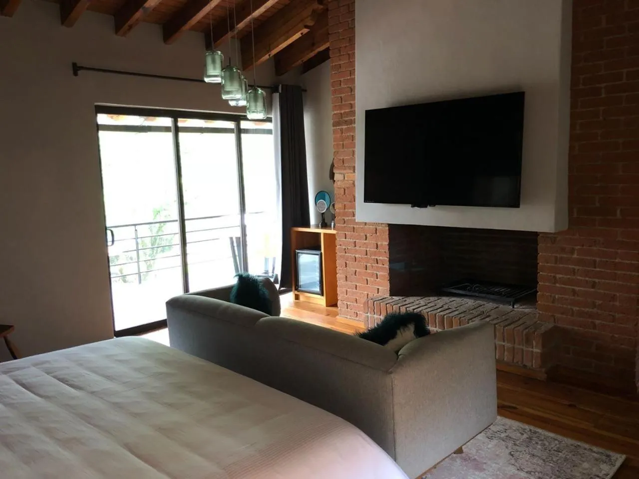 TV and multimedia, Bed in Hotel Boutique Unico Avandaro