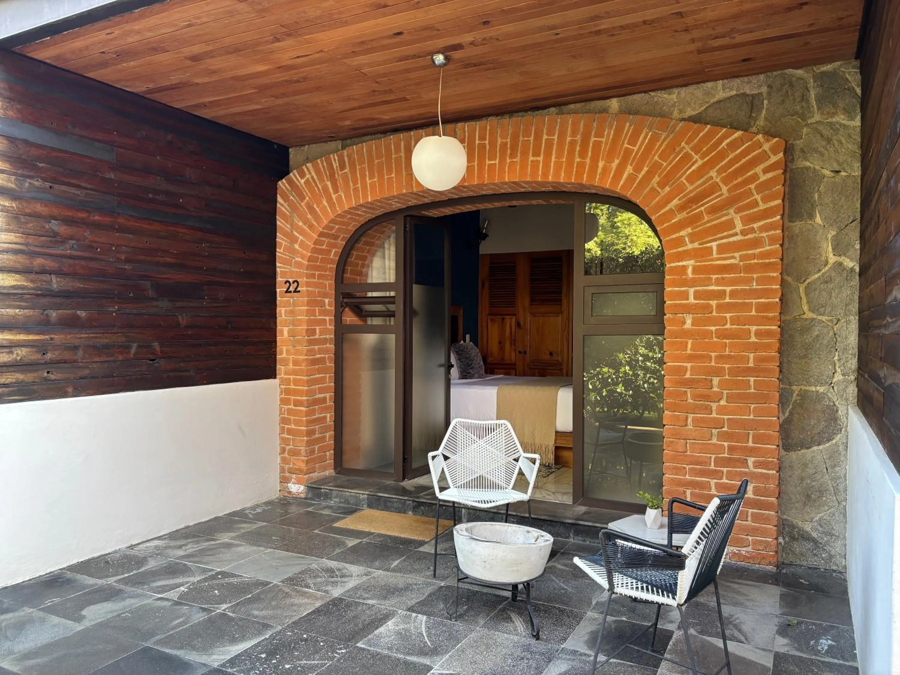 Seating area in Hotel Boutique Unico Avandaro