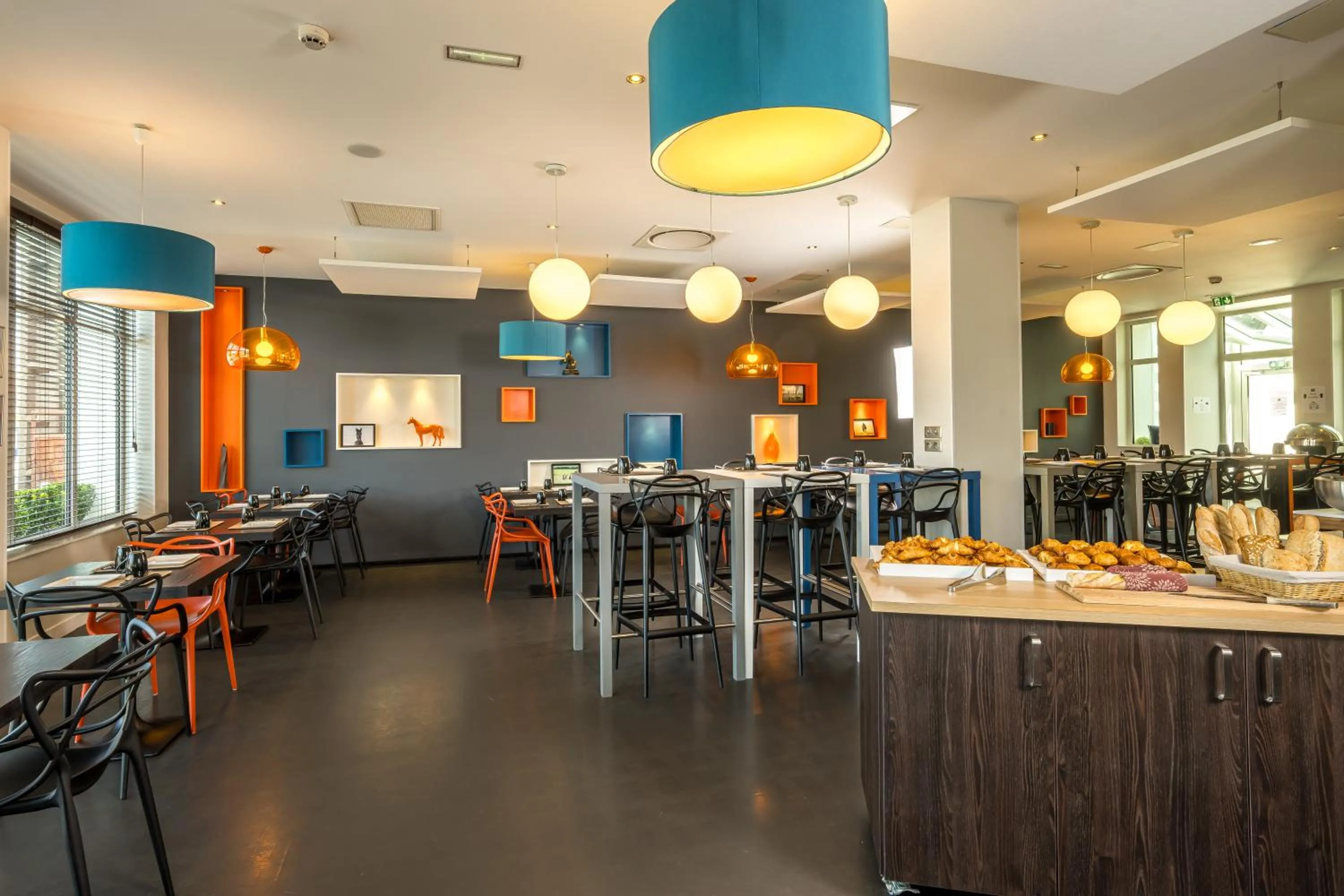 Buffet breakfast in ibis Styles Saumur Gare Centre
