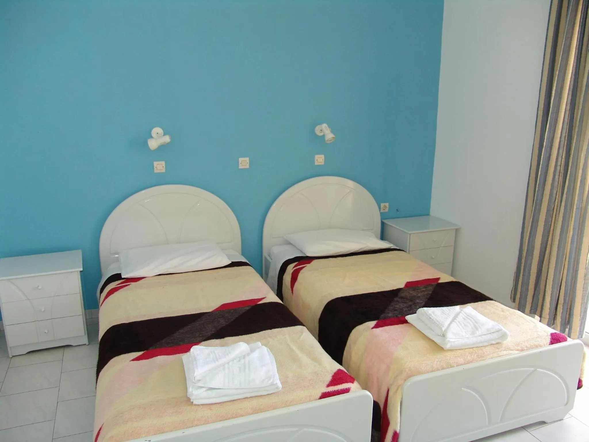 Bed in Kontessa Apartments