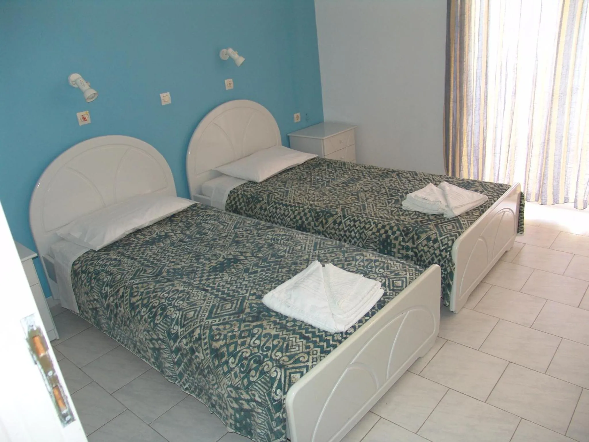 Bed in Kontessa Apartments