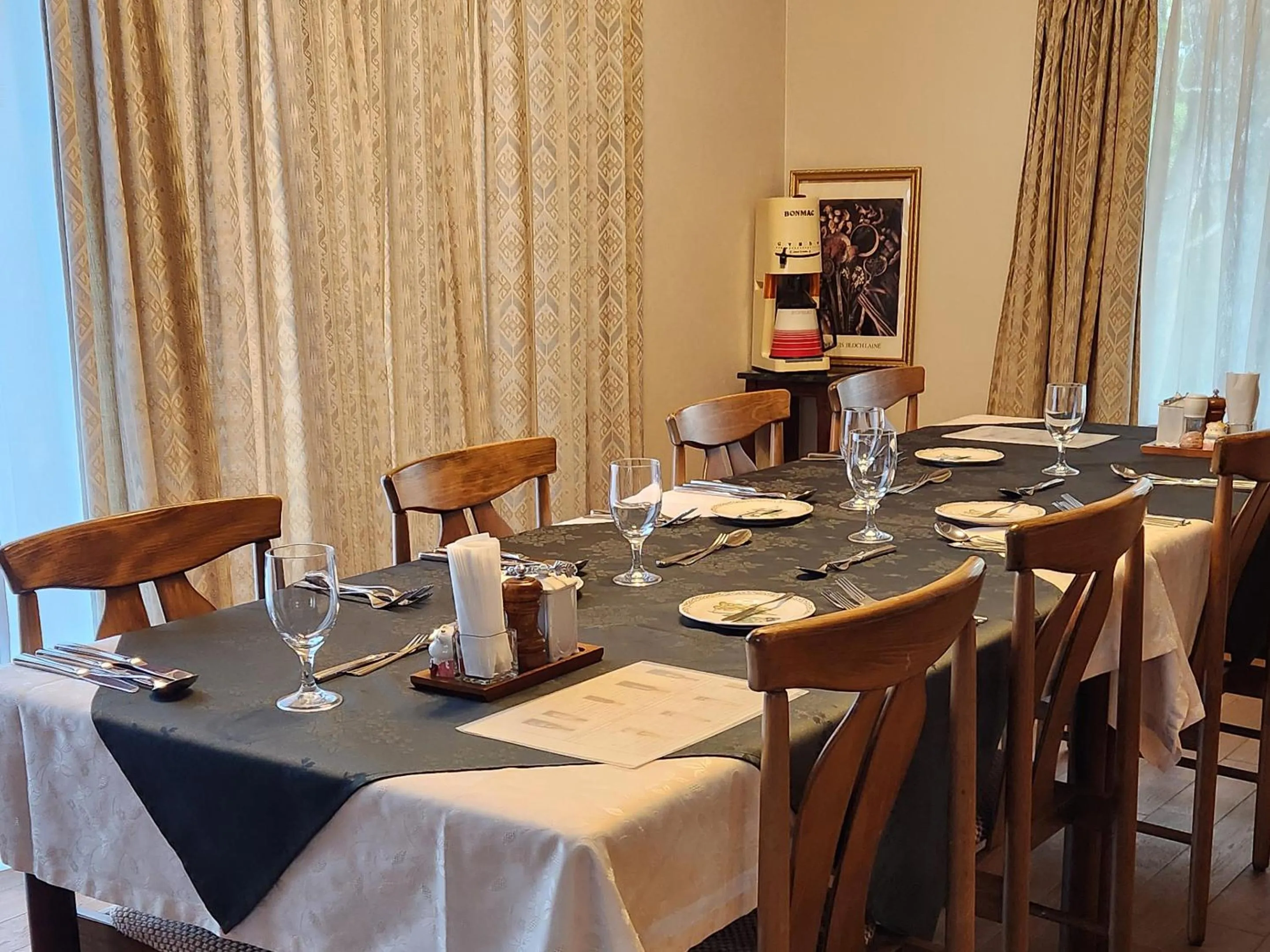 Dining area in Pension Green Lake