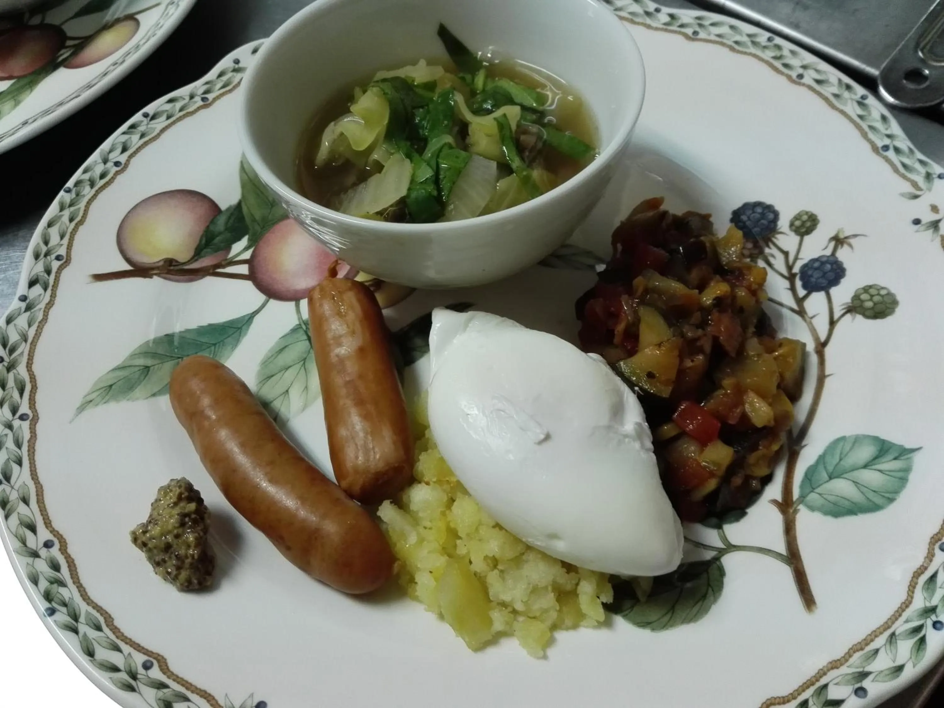 Lunch in Pension Green Lake