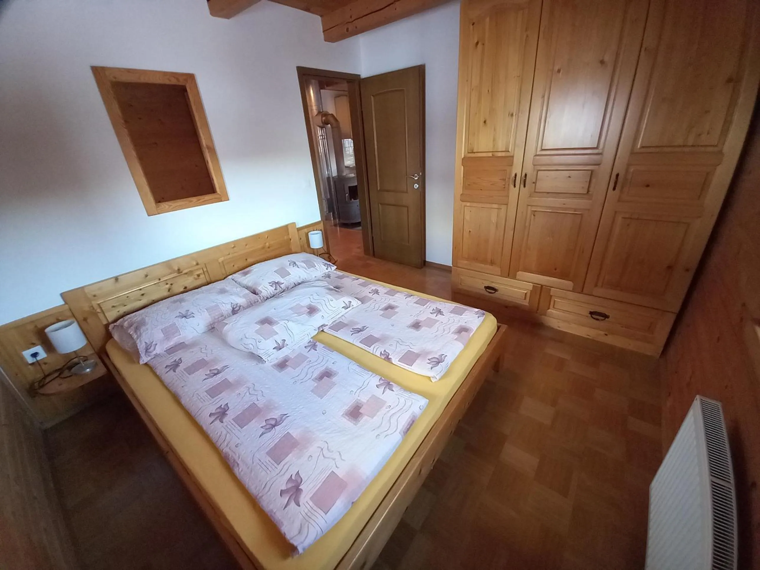 Bedroom, Bed in Apartments Tubej