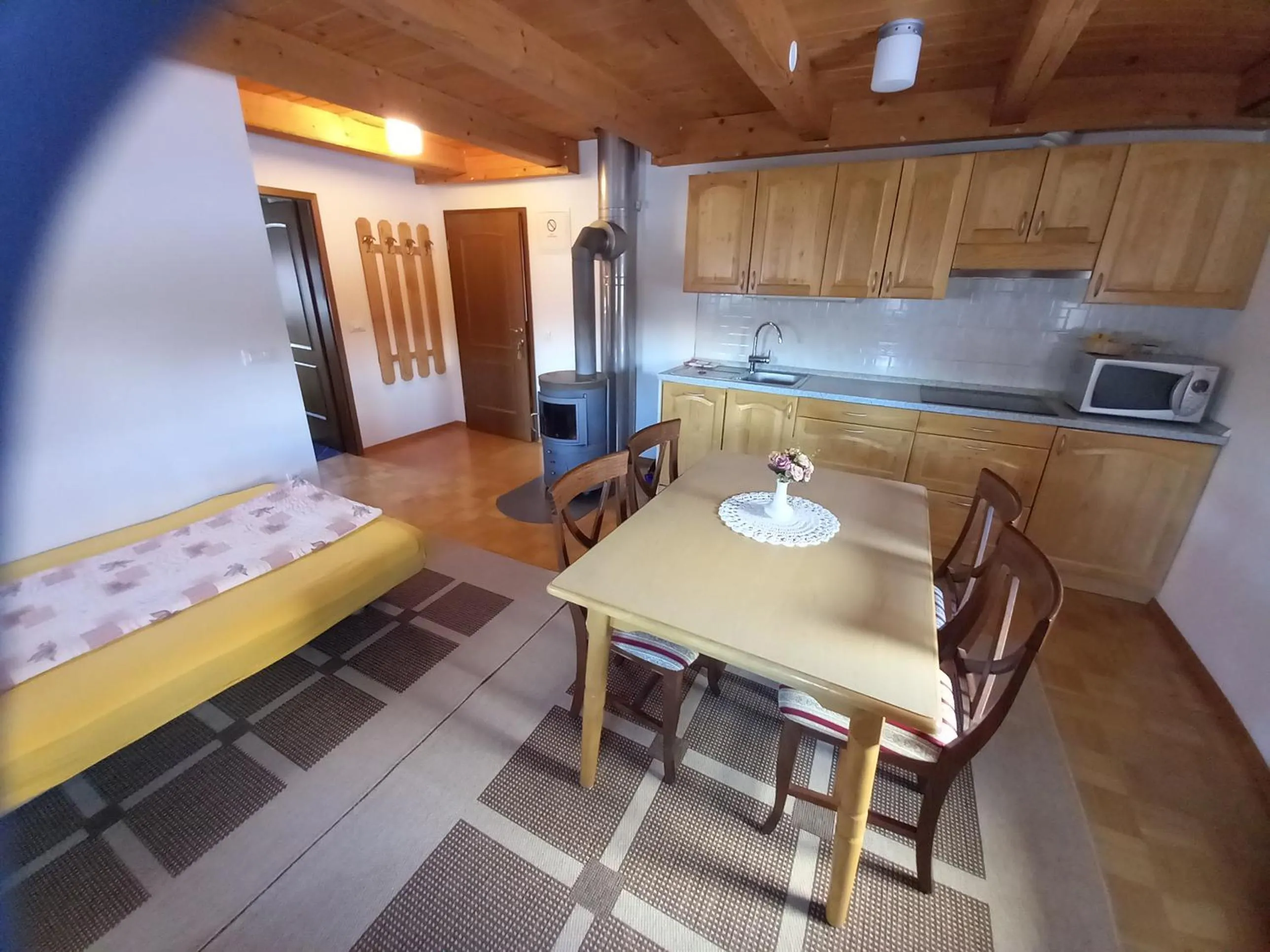 kitchen in Apartments Tubej