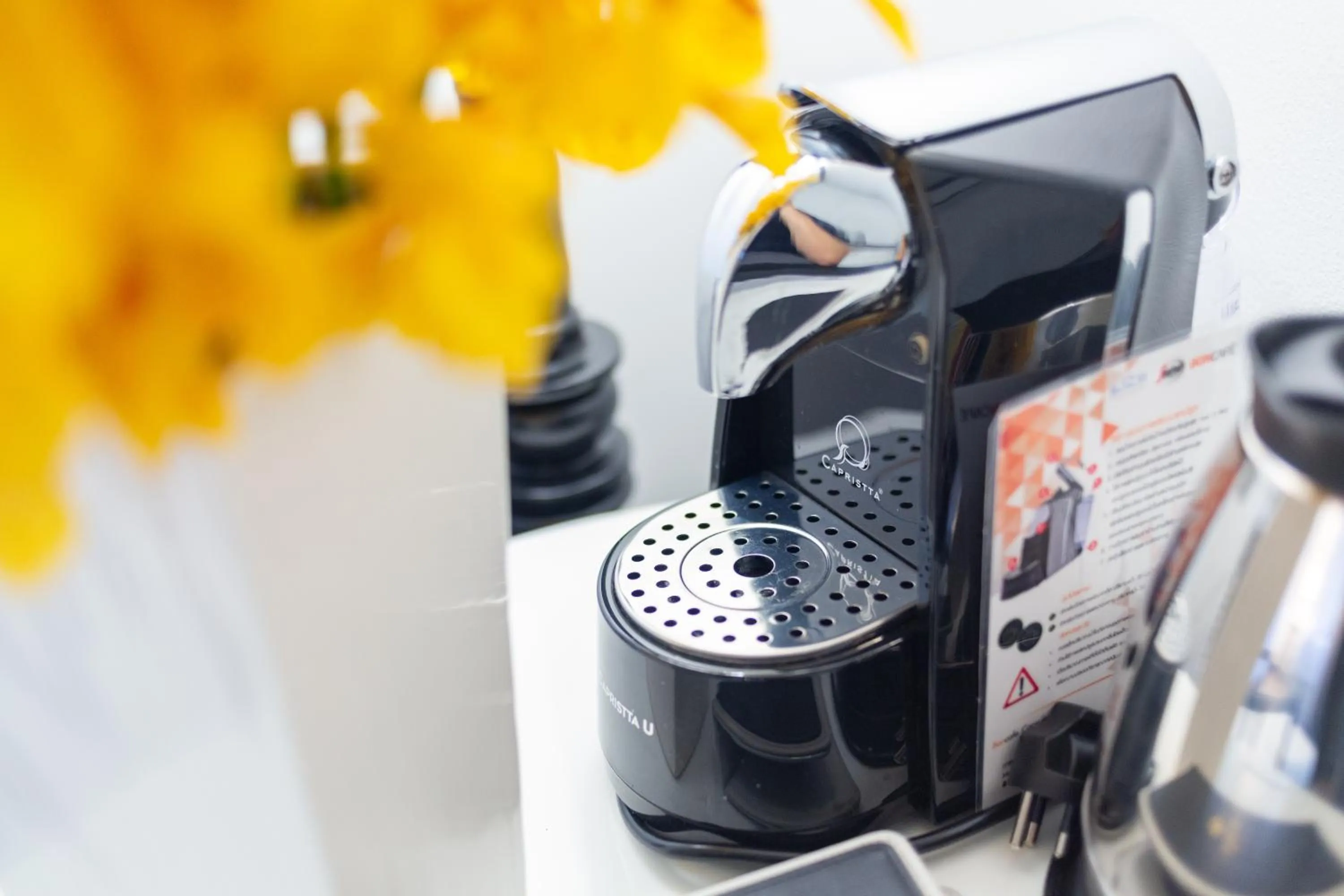 Coffee/tea facilities in MORA Boutique Hotel