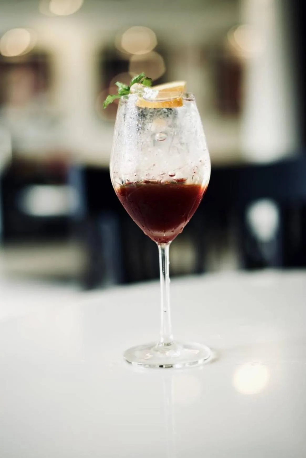 Drinks in MORA Boutique Hotel