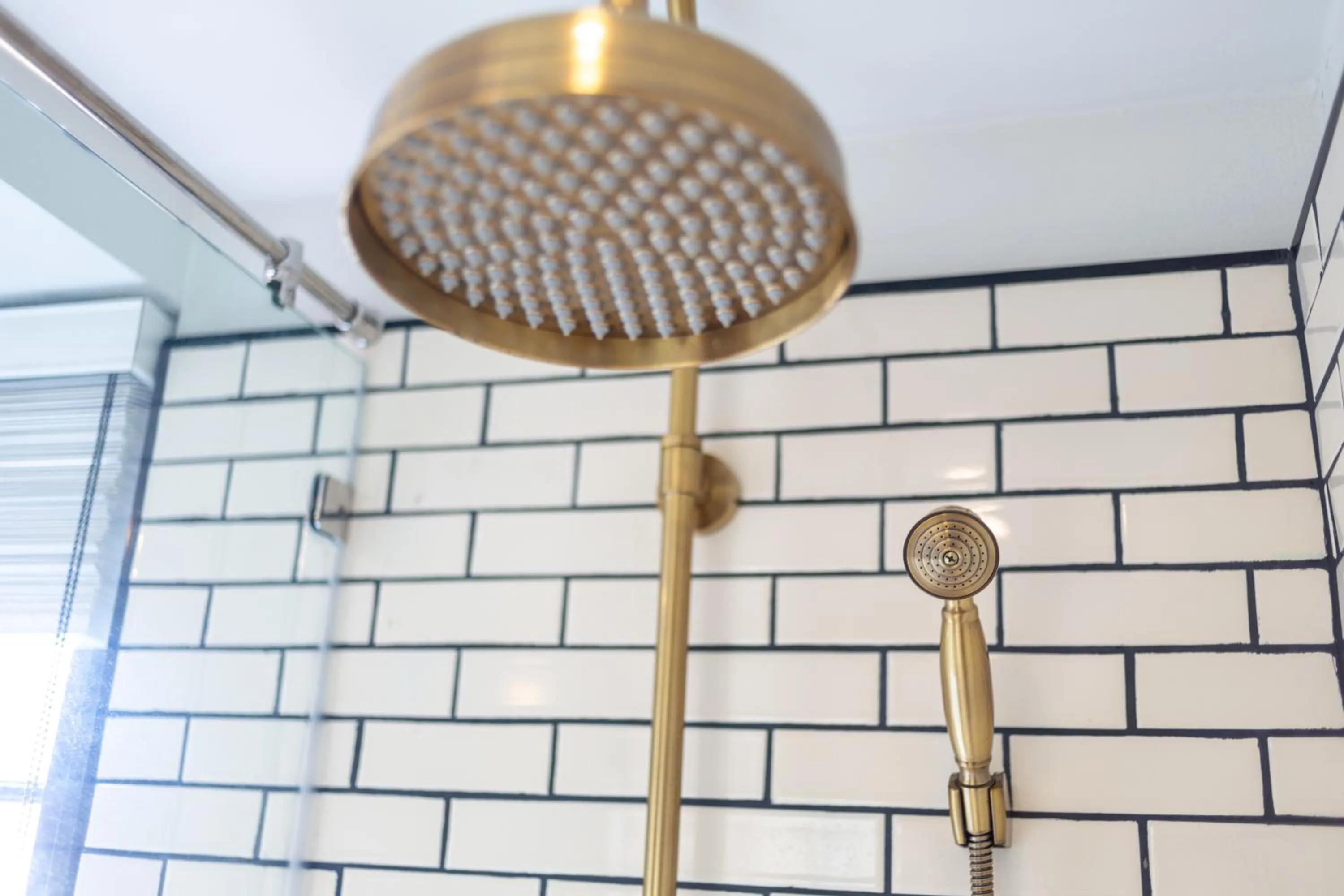 Shower in MORA Boutique Hotel