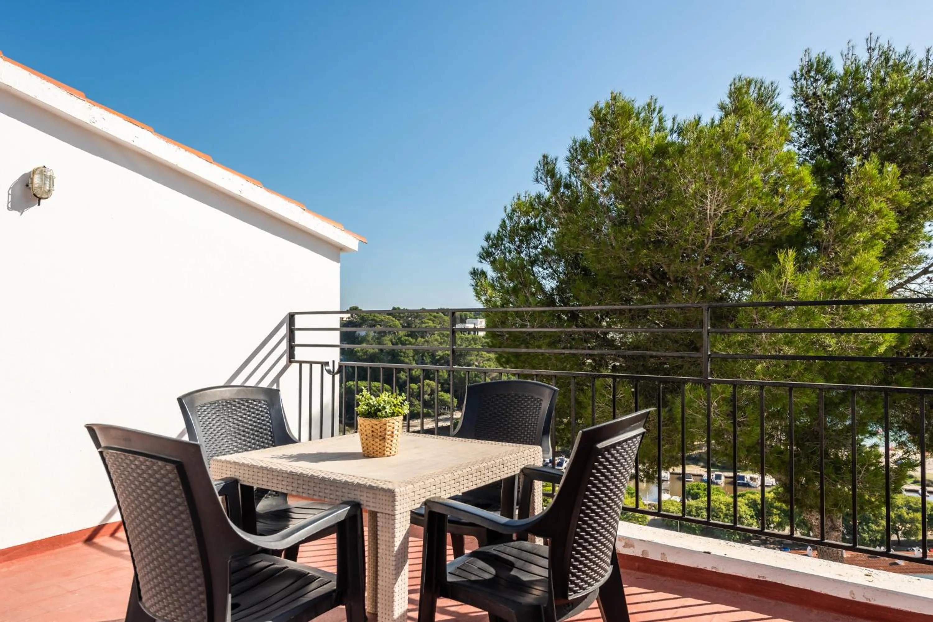 Balcony/Terrace in Apartamentos Alta Galdana