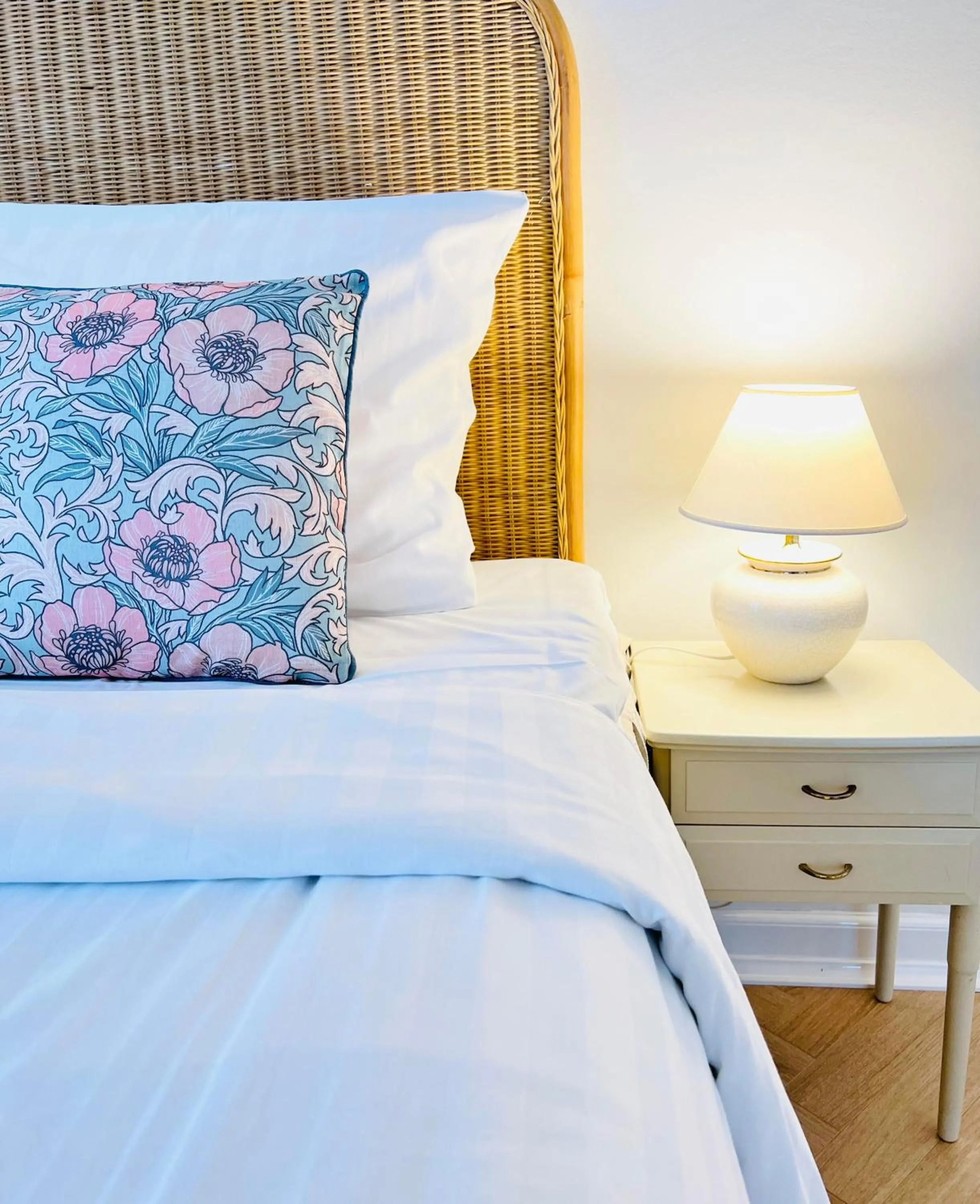 Bed in Sandkaas Badehotel