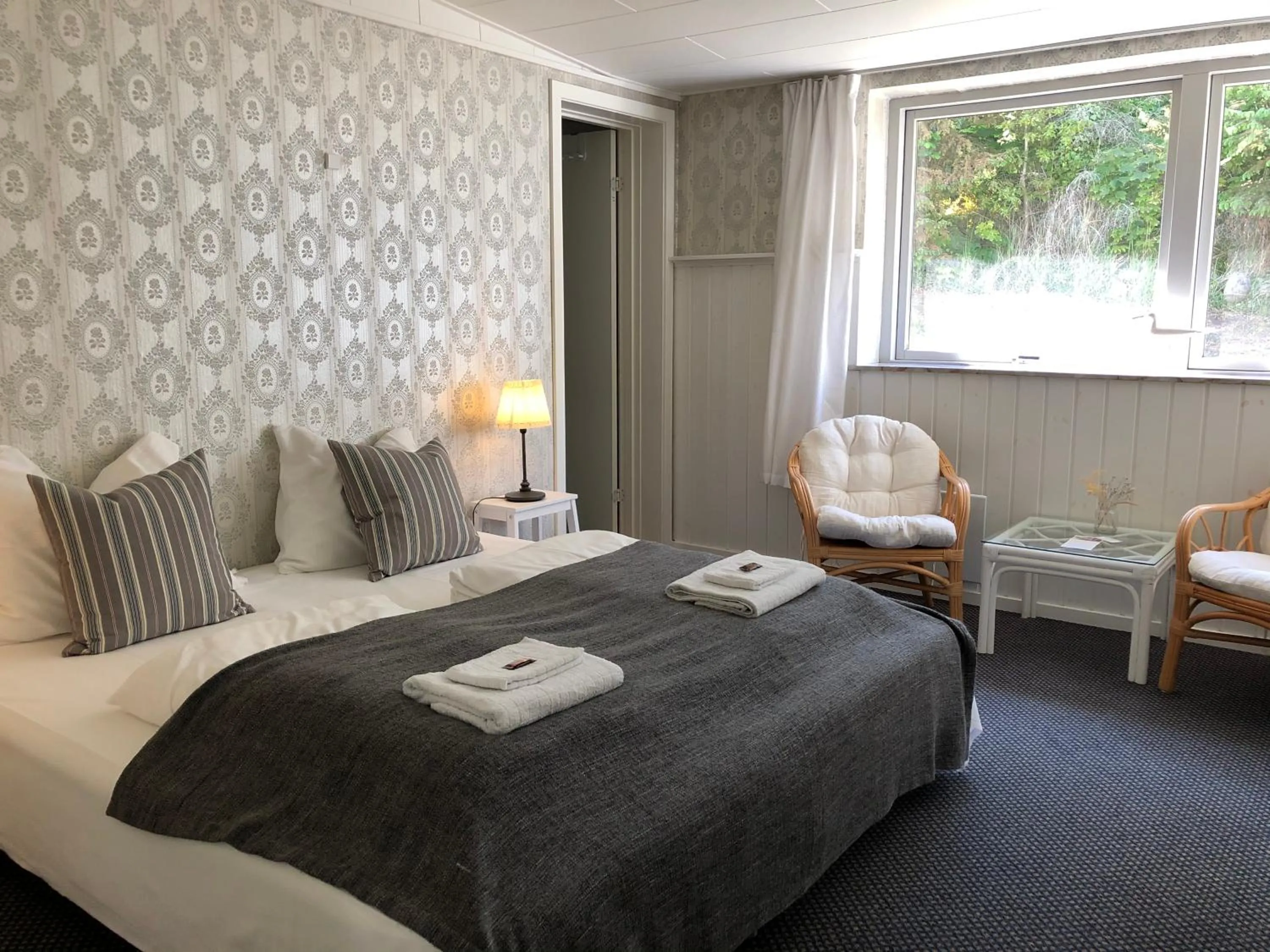 Bed in Sandkaas Badehotel