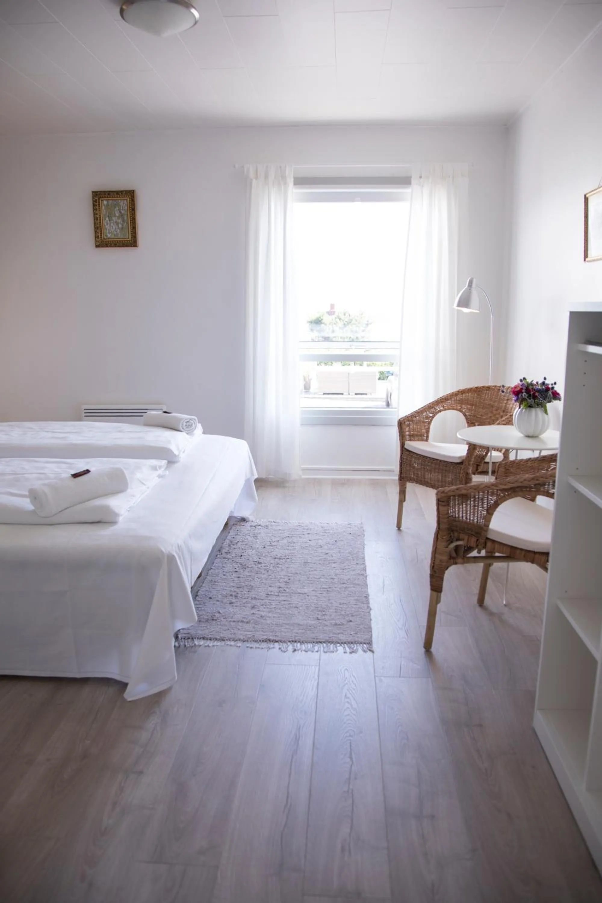 Bed in Sandkaas Badehotel