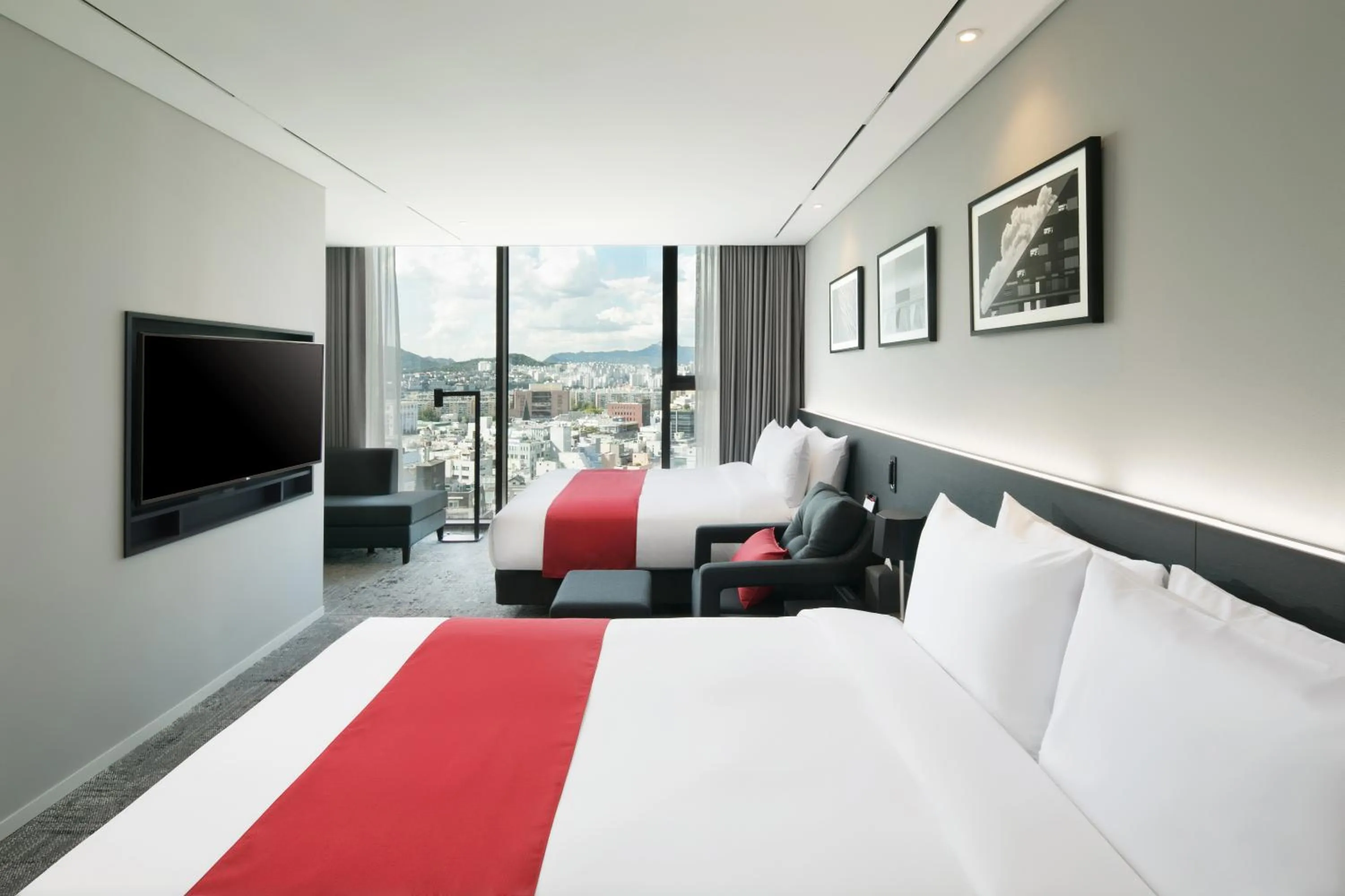 Bedroom, Bed in Aiden by Best Western Cheongdam