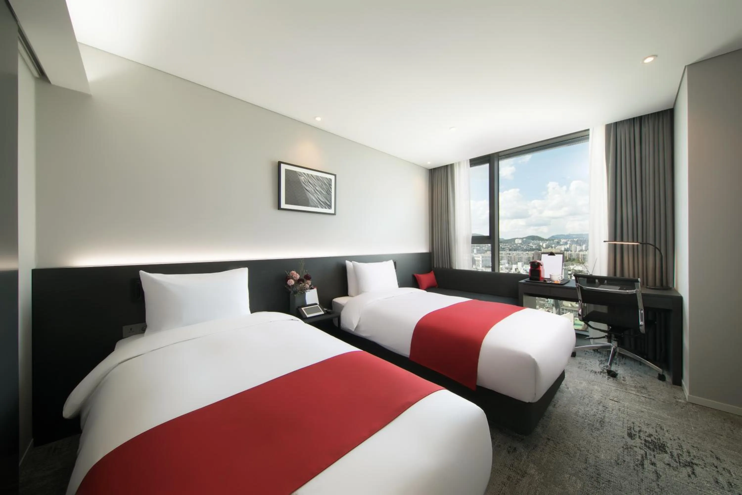 Bedroom, Bed in Aiden by Best Western Cheongdam