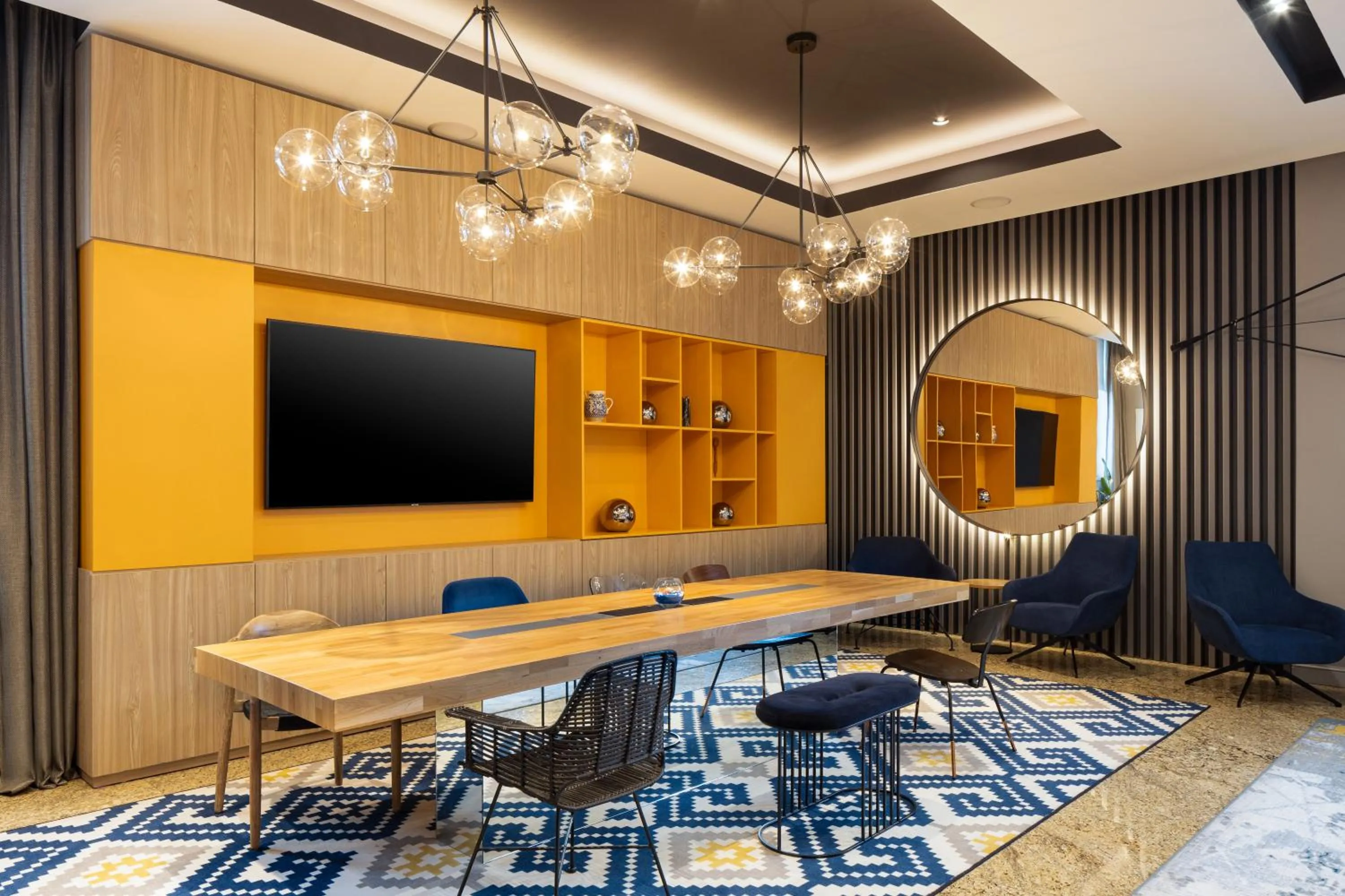 Lobby or reception in Mercure Sibiu Airport