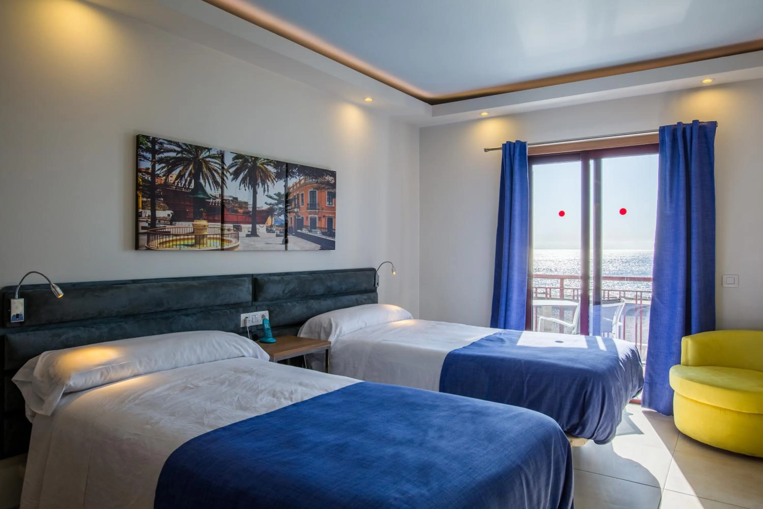 Bed in Hotel Castillete