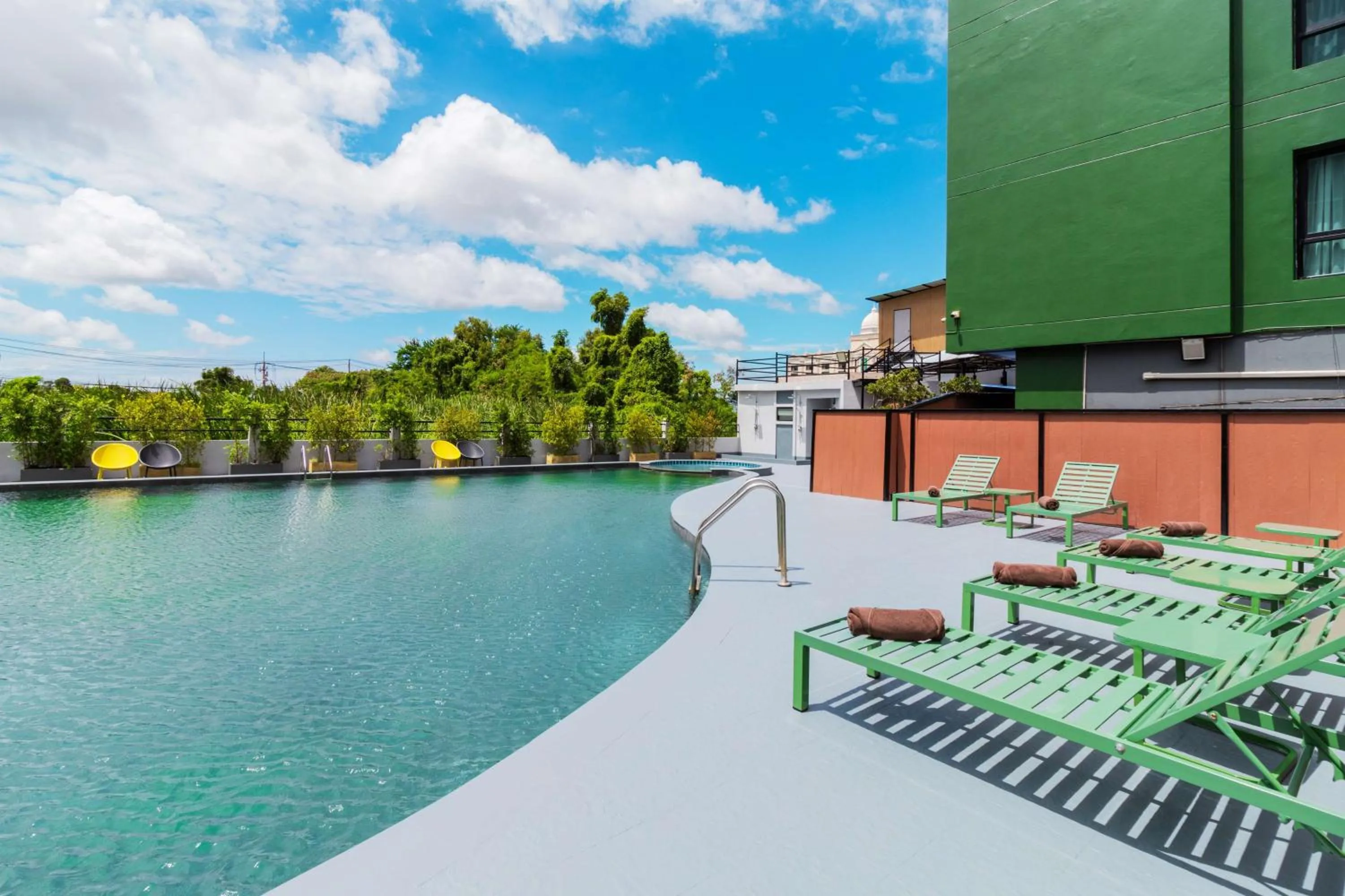 Pool view in SureStay By Best Western Iconic Suvarnabhumi