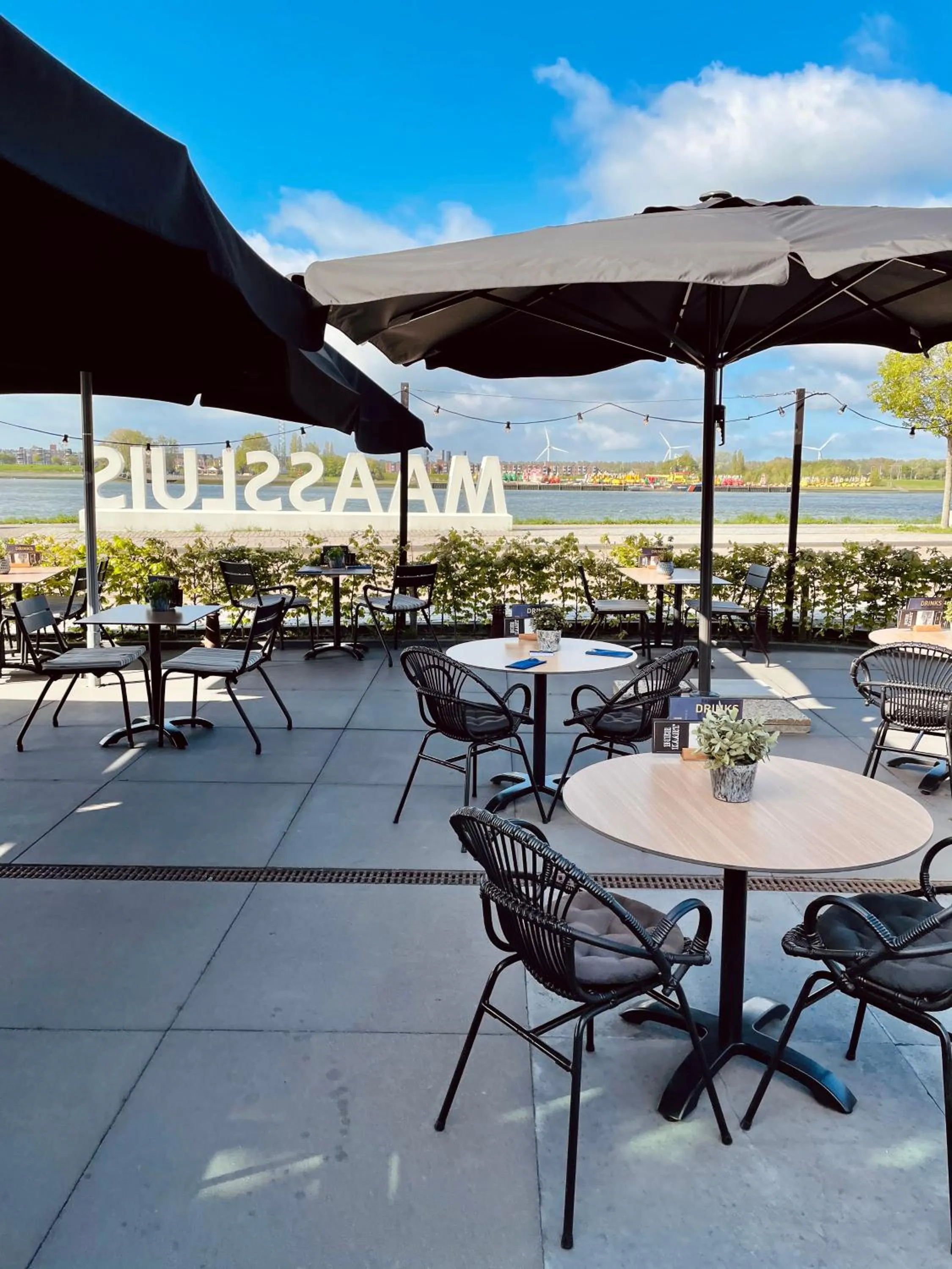 Balcony/Terrace in Hotel Maassluis