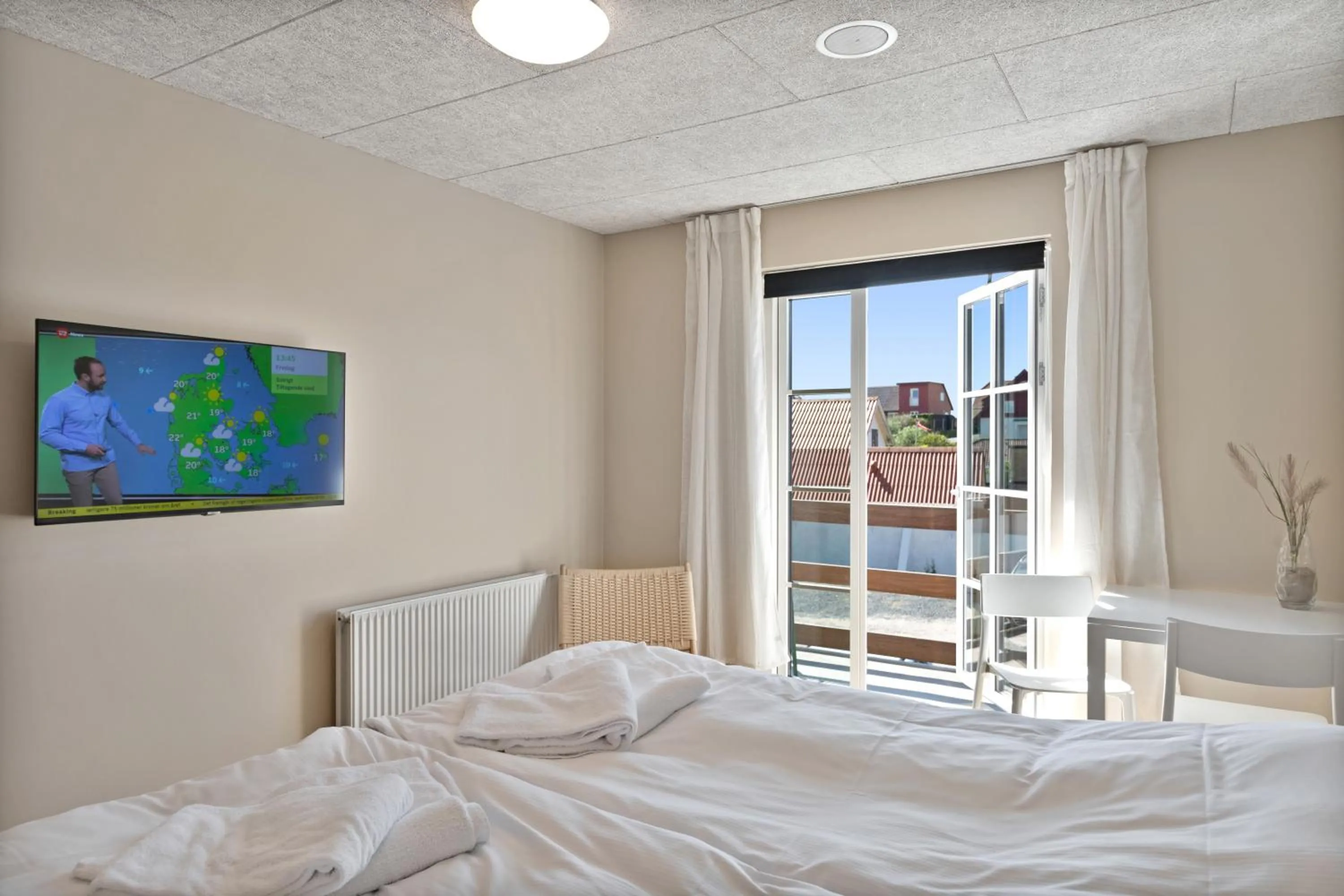 Bedroom in Hotel Klitbakken