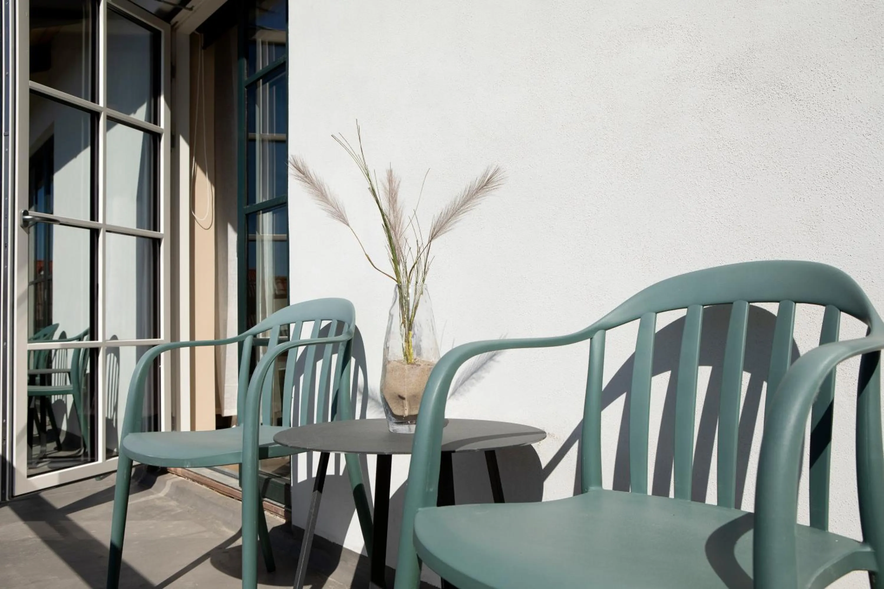 Balcony/Terrace in Hotel Klitbakken