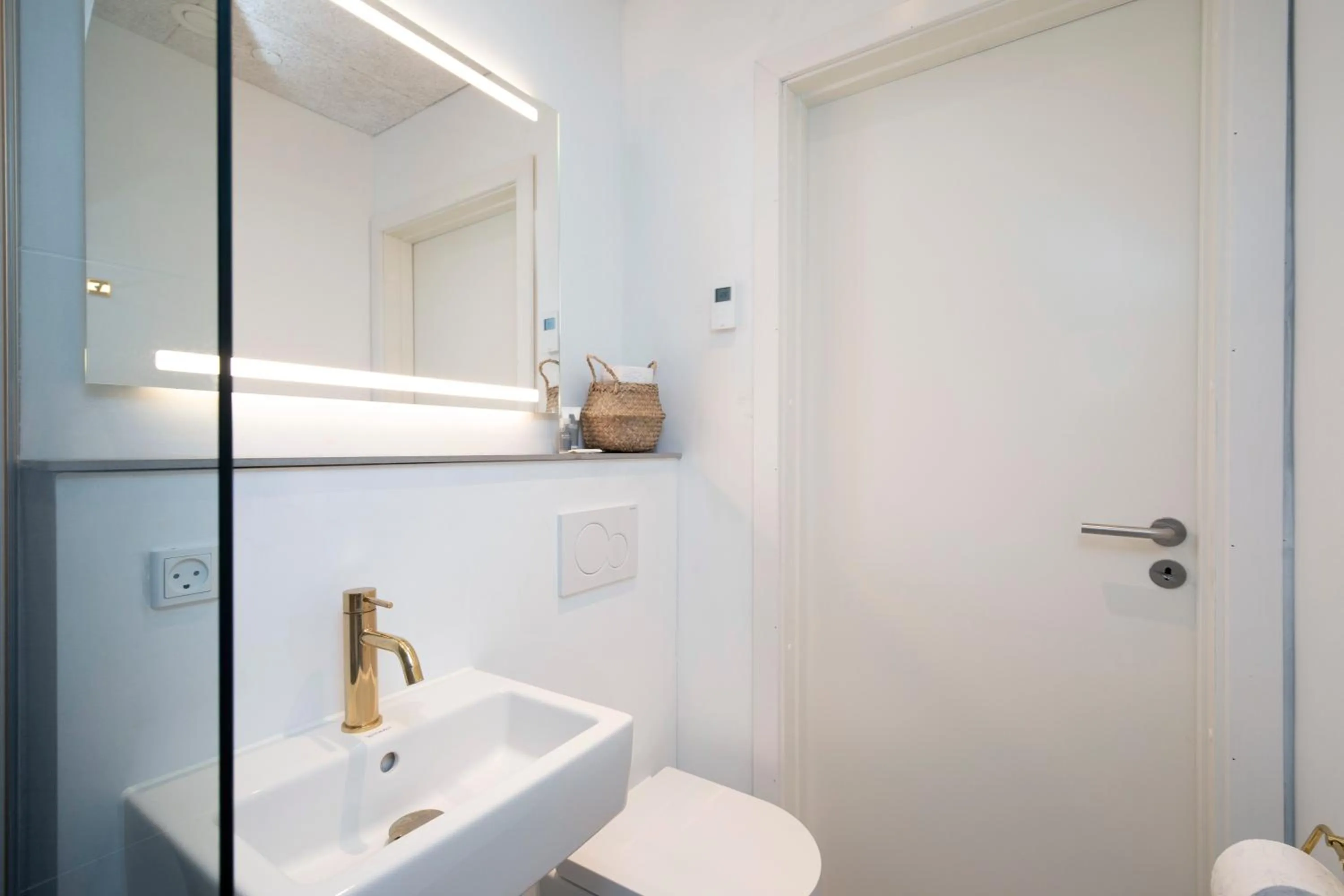 Bathroom in Hotel Klitbakken