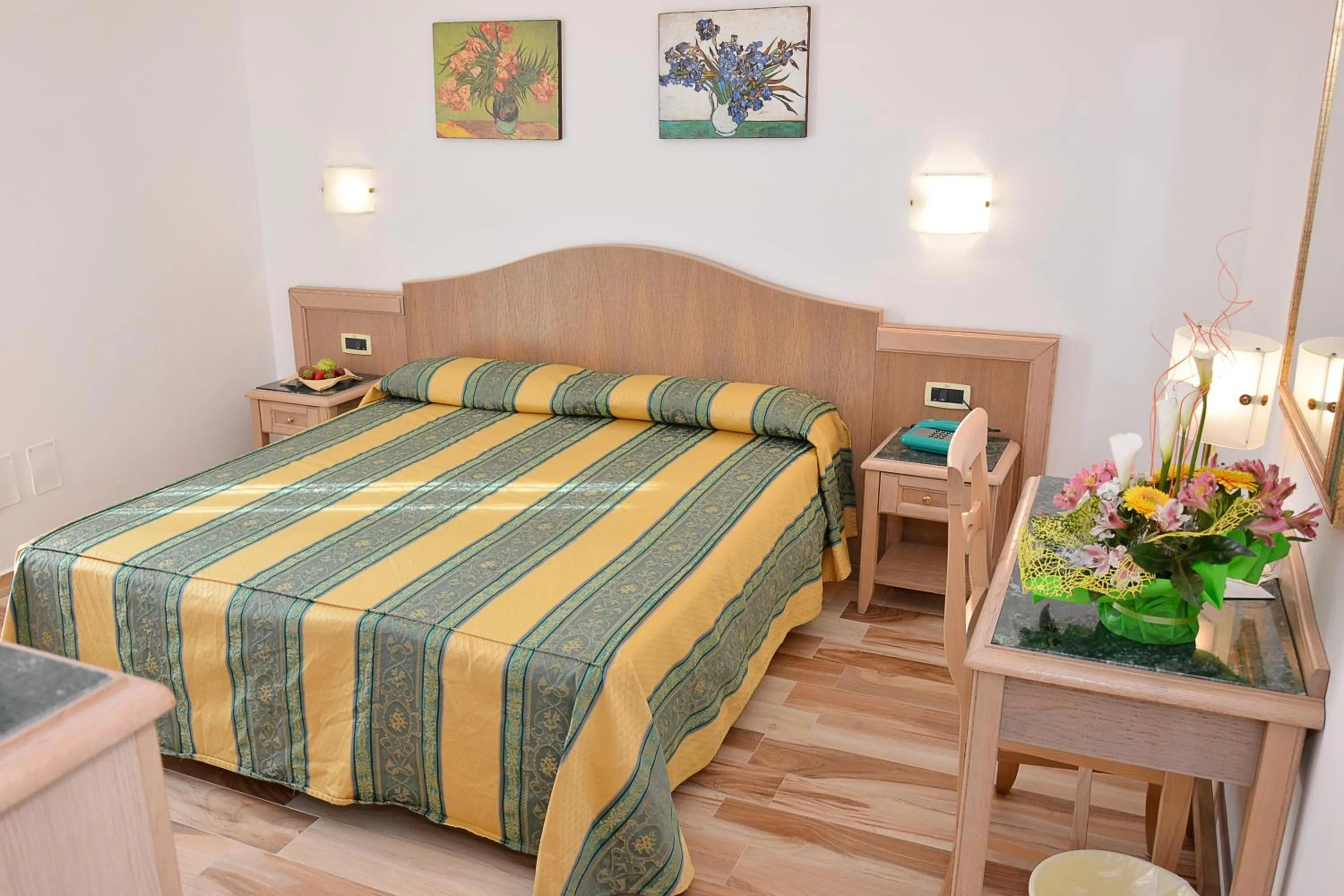 Decorative detail, Bed in Hotel Thàlas Club