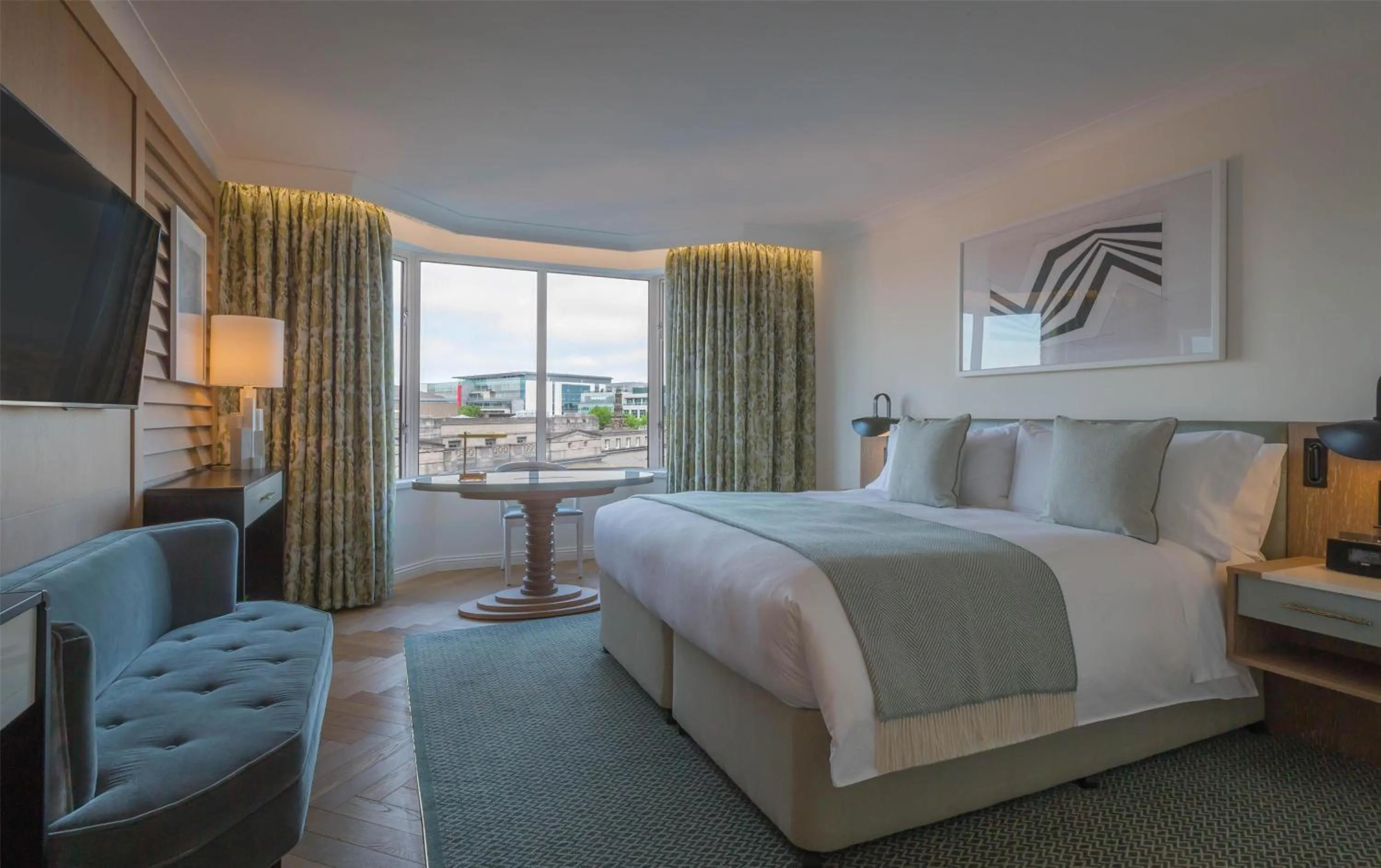 Living room, Bed in Conrad Dublin
