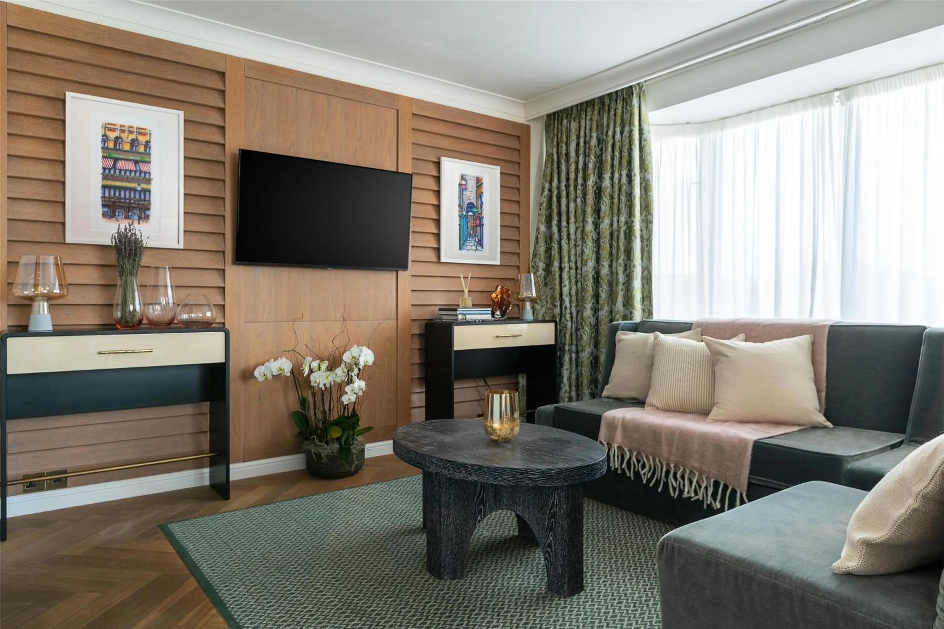 Living room in Conrad Dublin