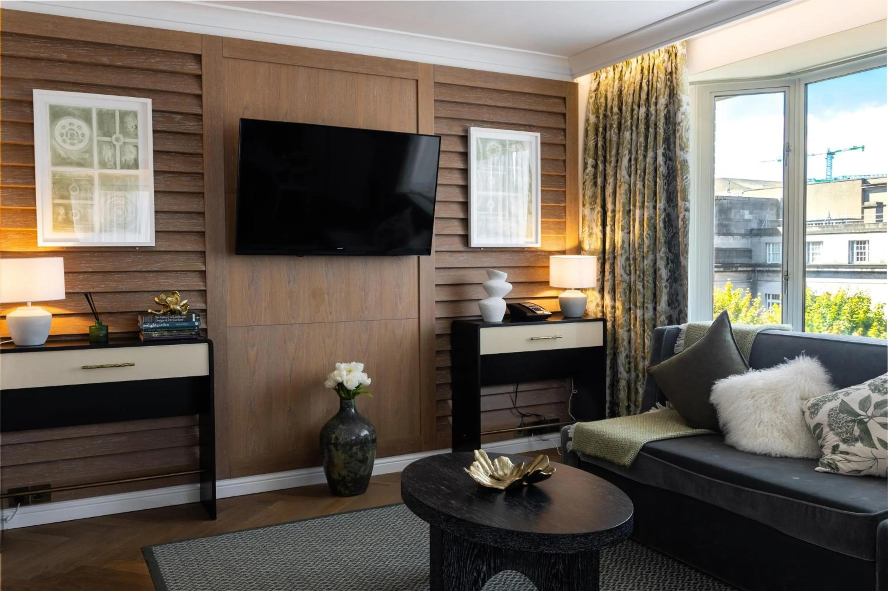 Living room in Conrad Dublin