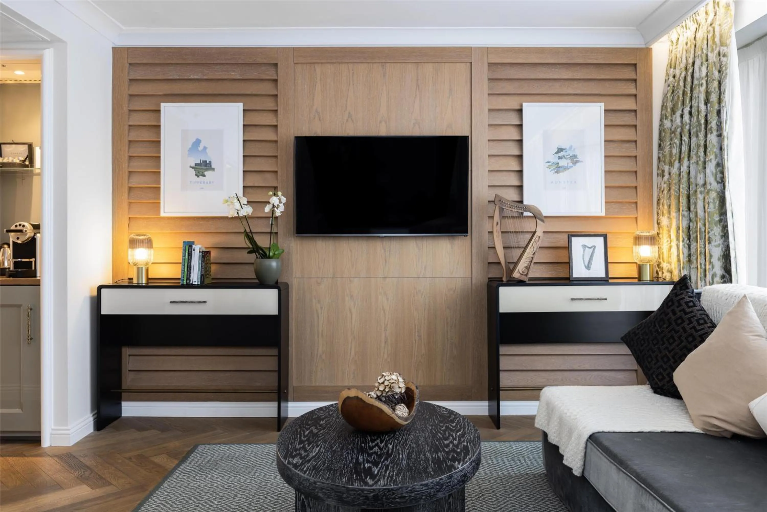 Living room in Conrad Dublin