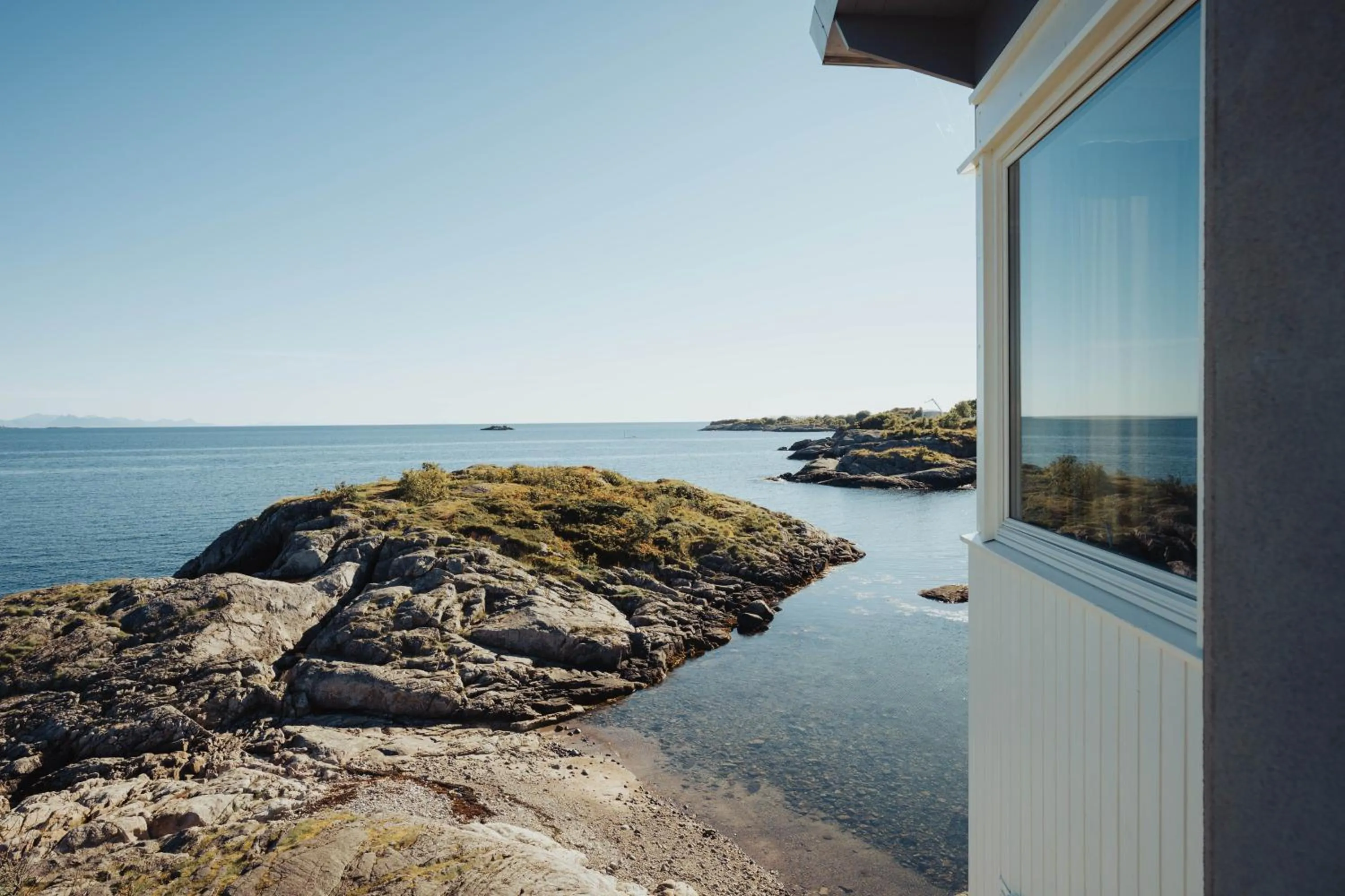 Sea view in Svinøya Rorbuer