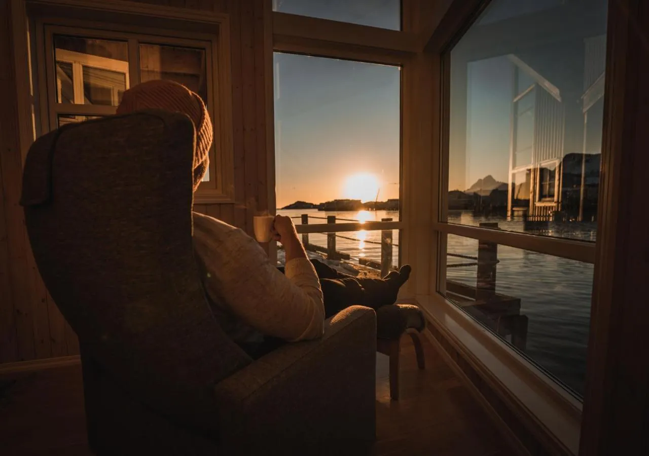 People in Svinøya Rorbuer