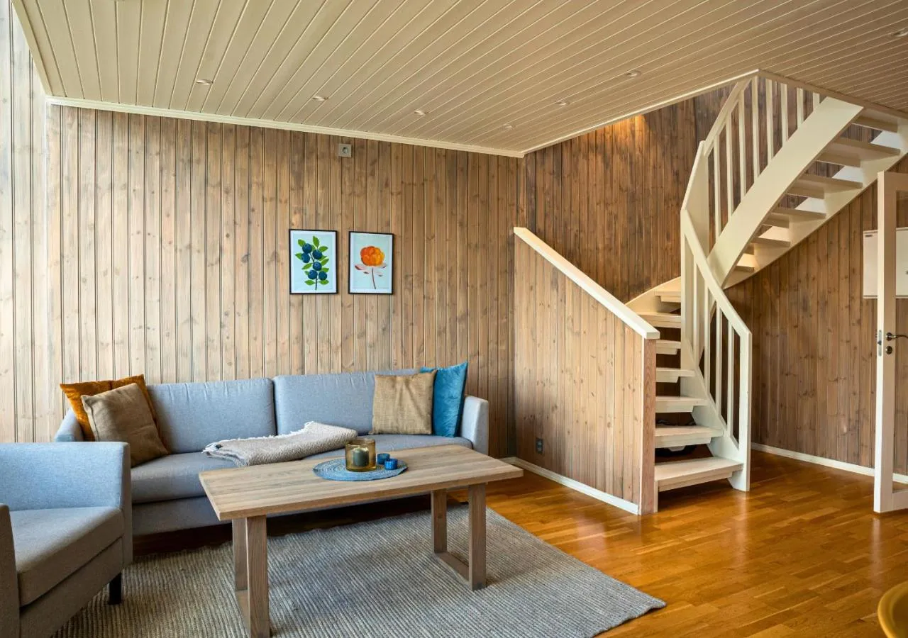 Living room in Svinøya Rorbuer