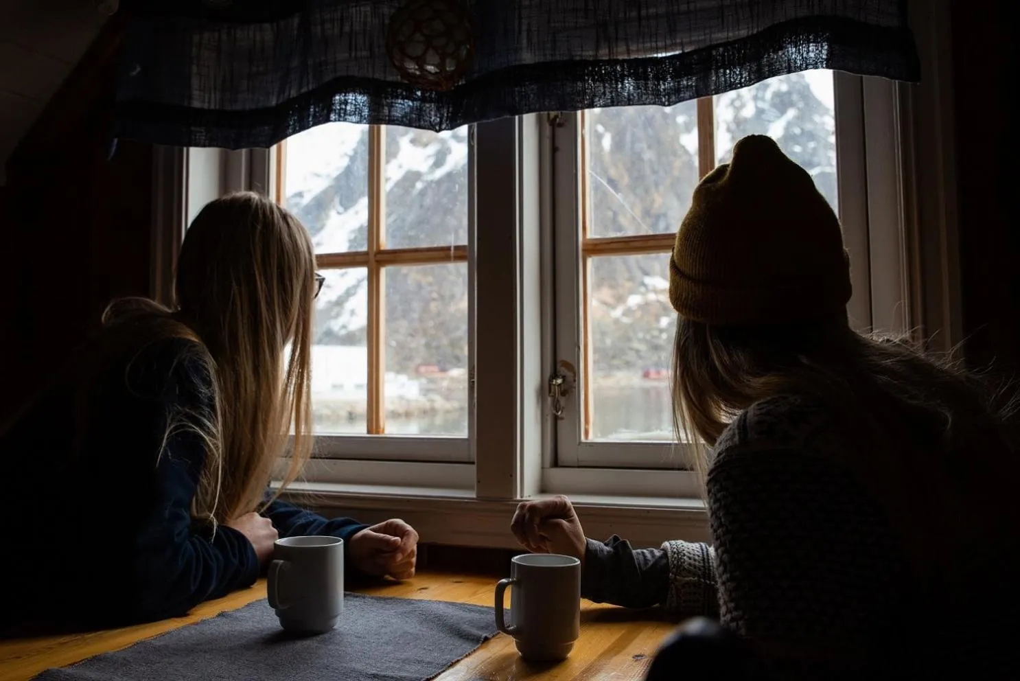 People in Svinøya Rorbuer