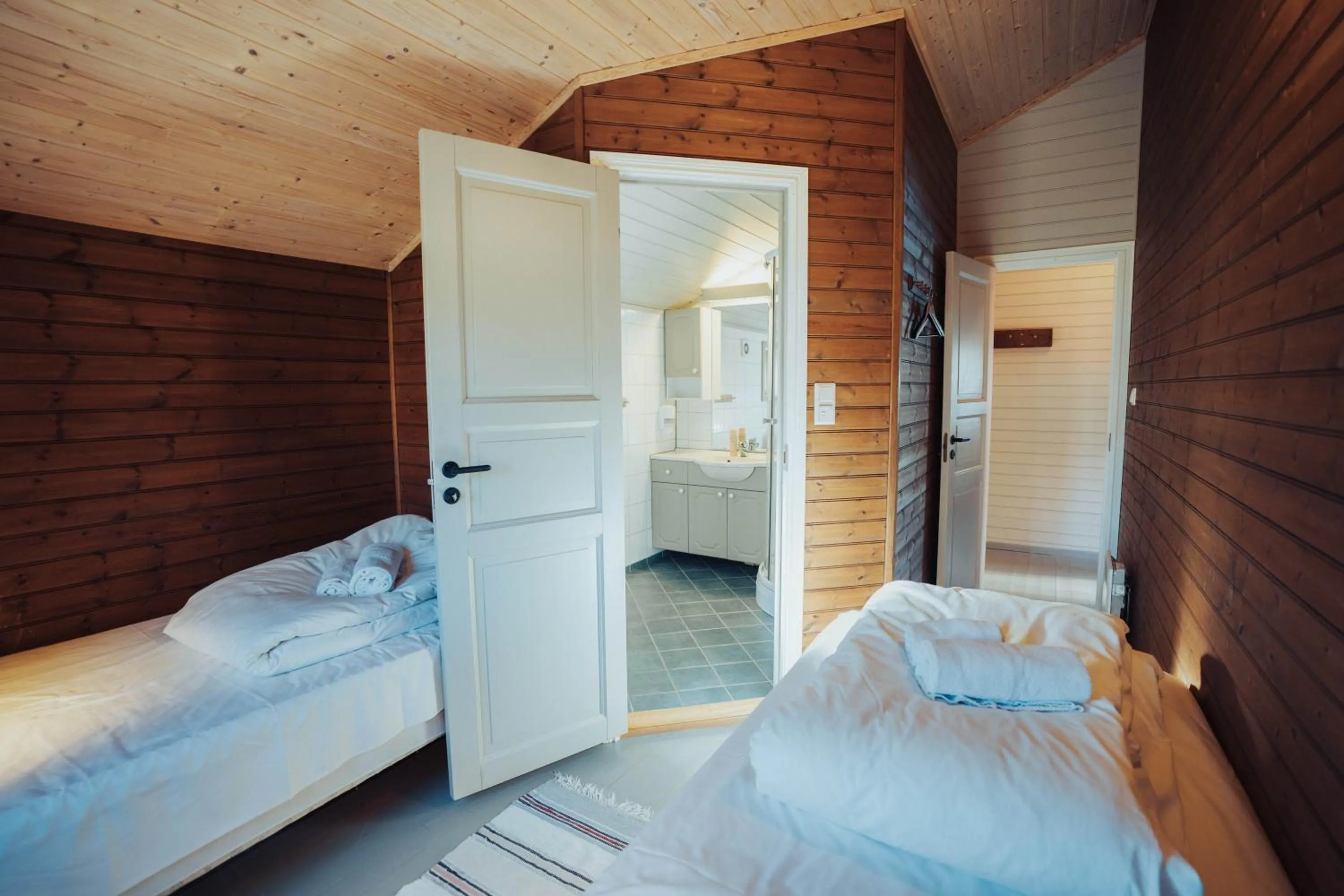 Bedroom, Bed in Svinøya Rorbuer