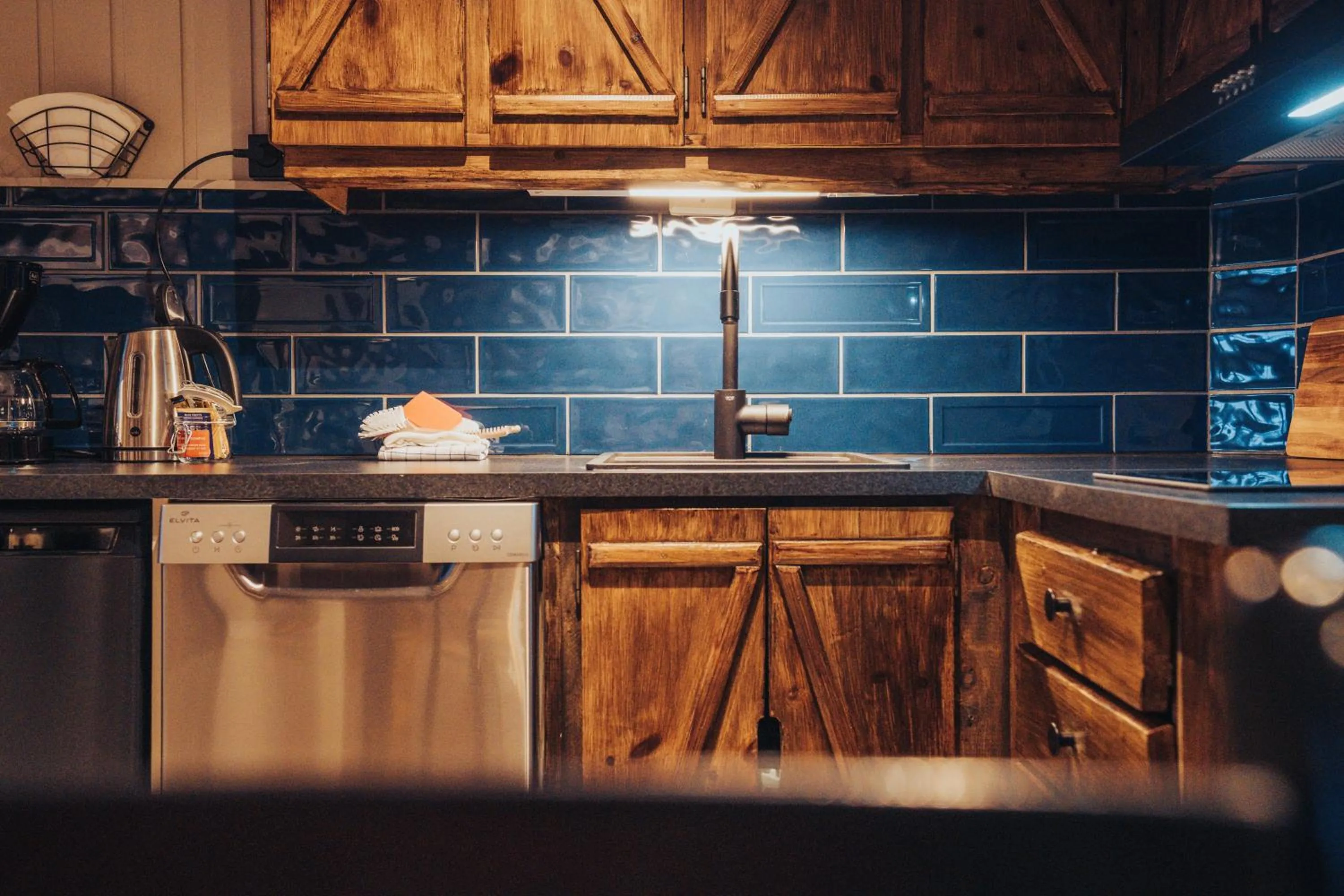 kitchen in Svinøya Rorbuer
