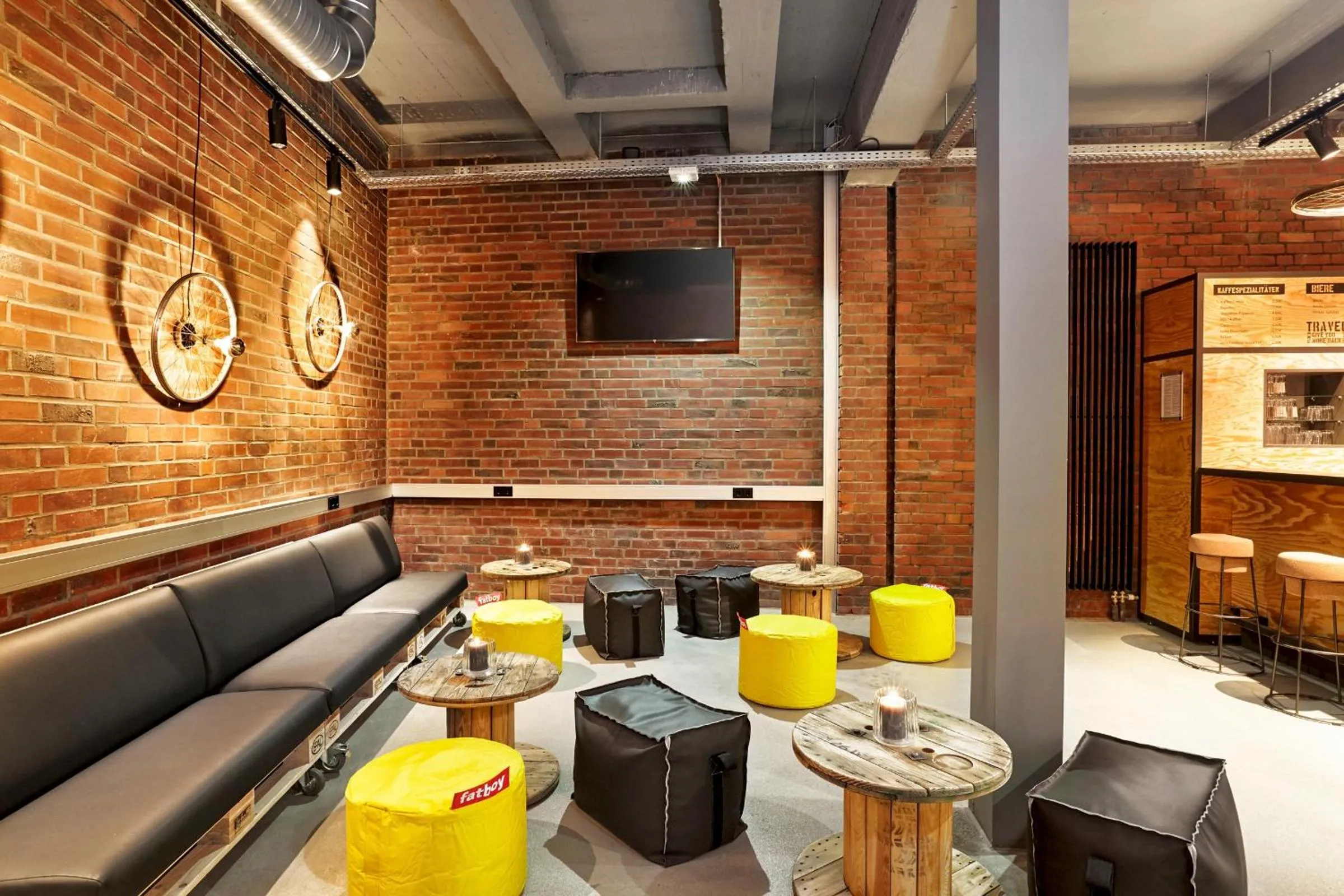 Lounge or bar in H.ostel Münster