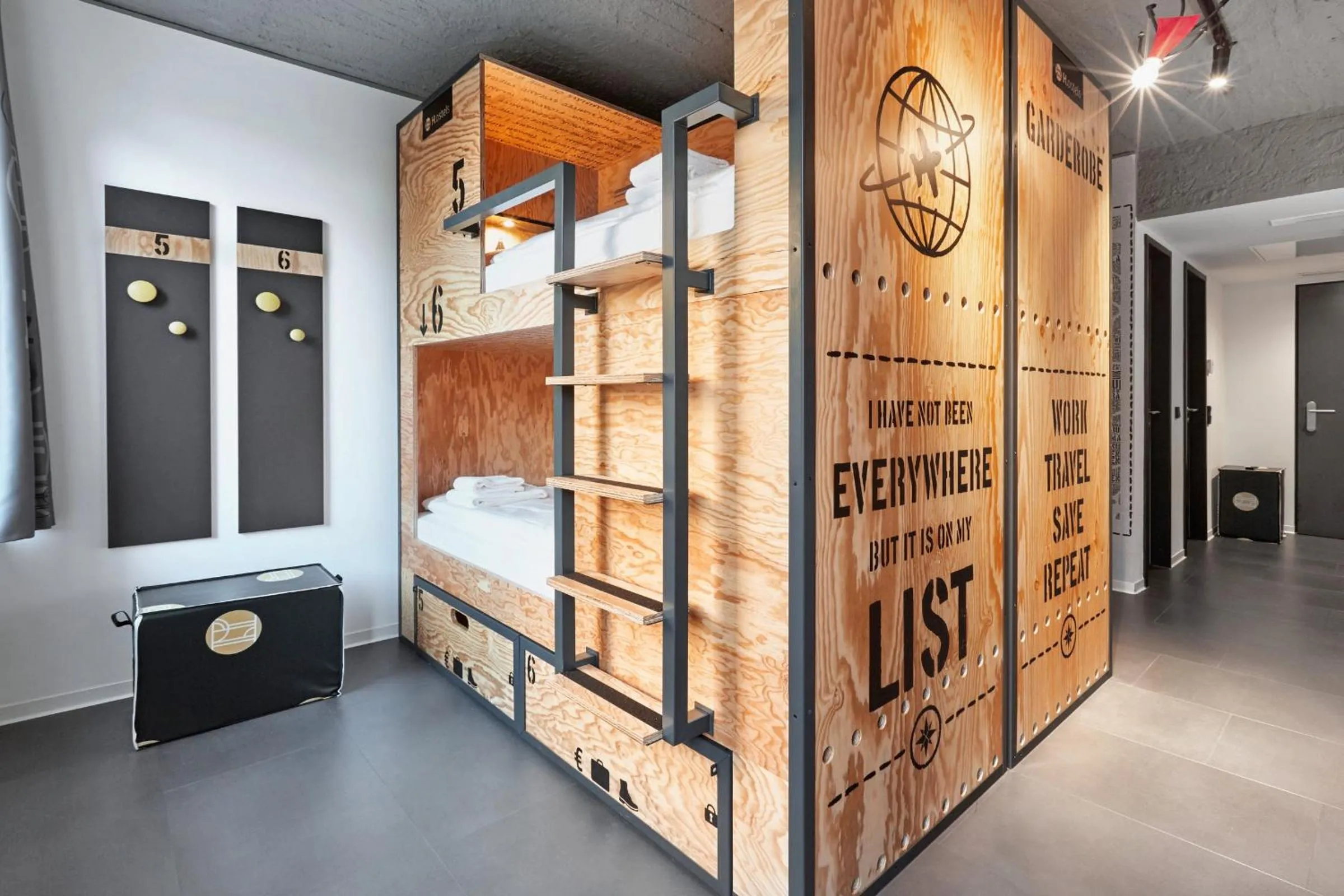 Photo of the whole room, Bed in H.ostel Münster