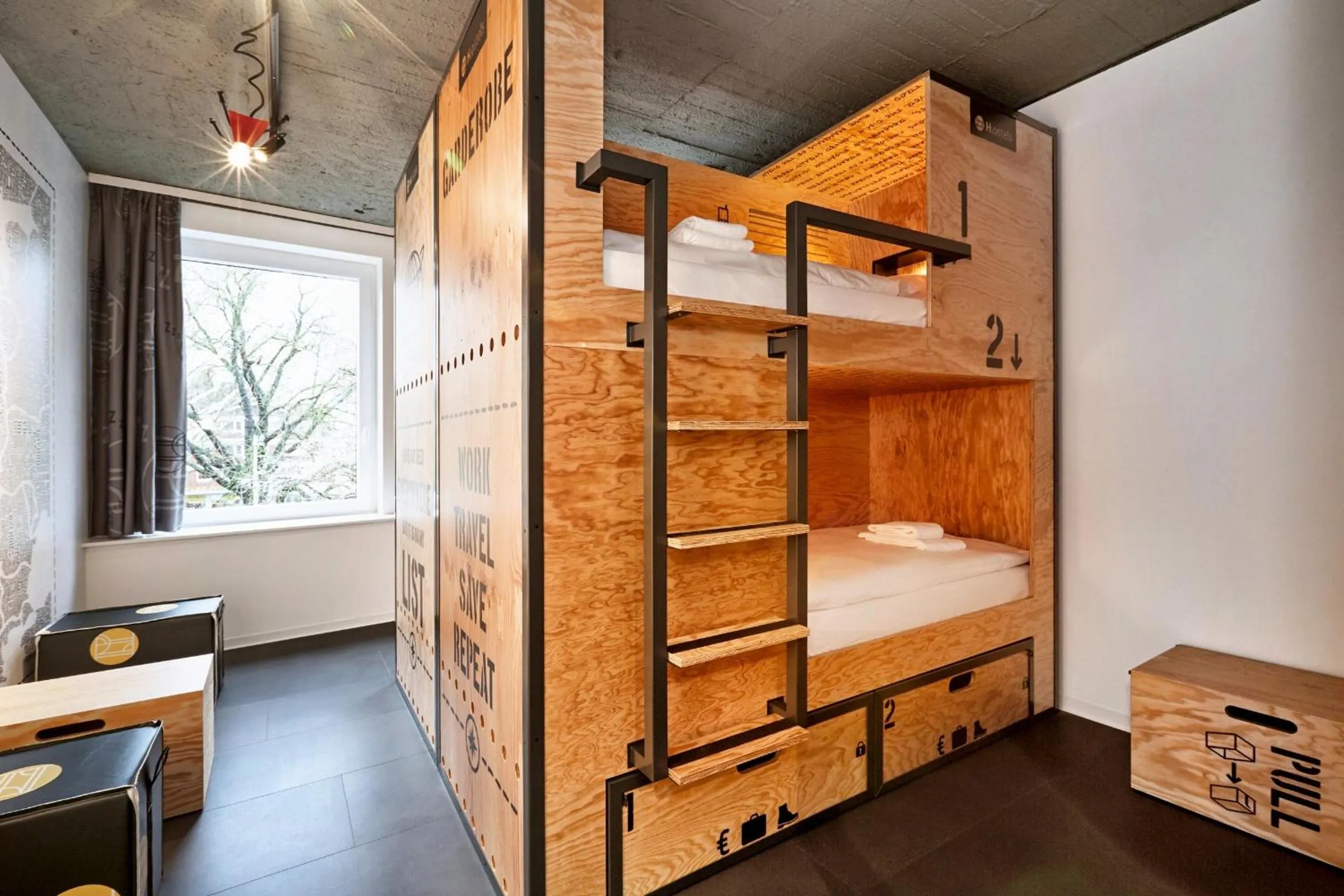 Photo of the whole room, Bed in H.ostel Münster